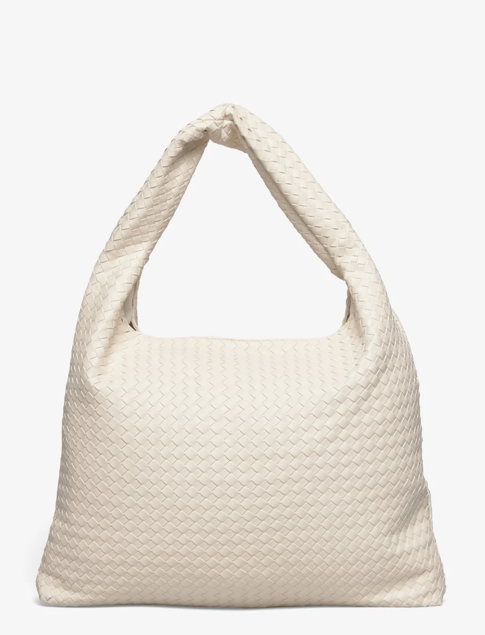 Gina Tricot - Braided large bag - tote bags - creme (1263) - 0