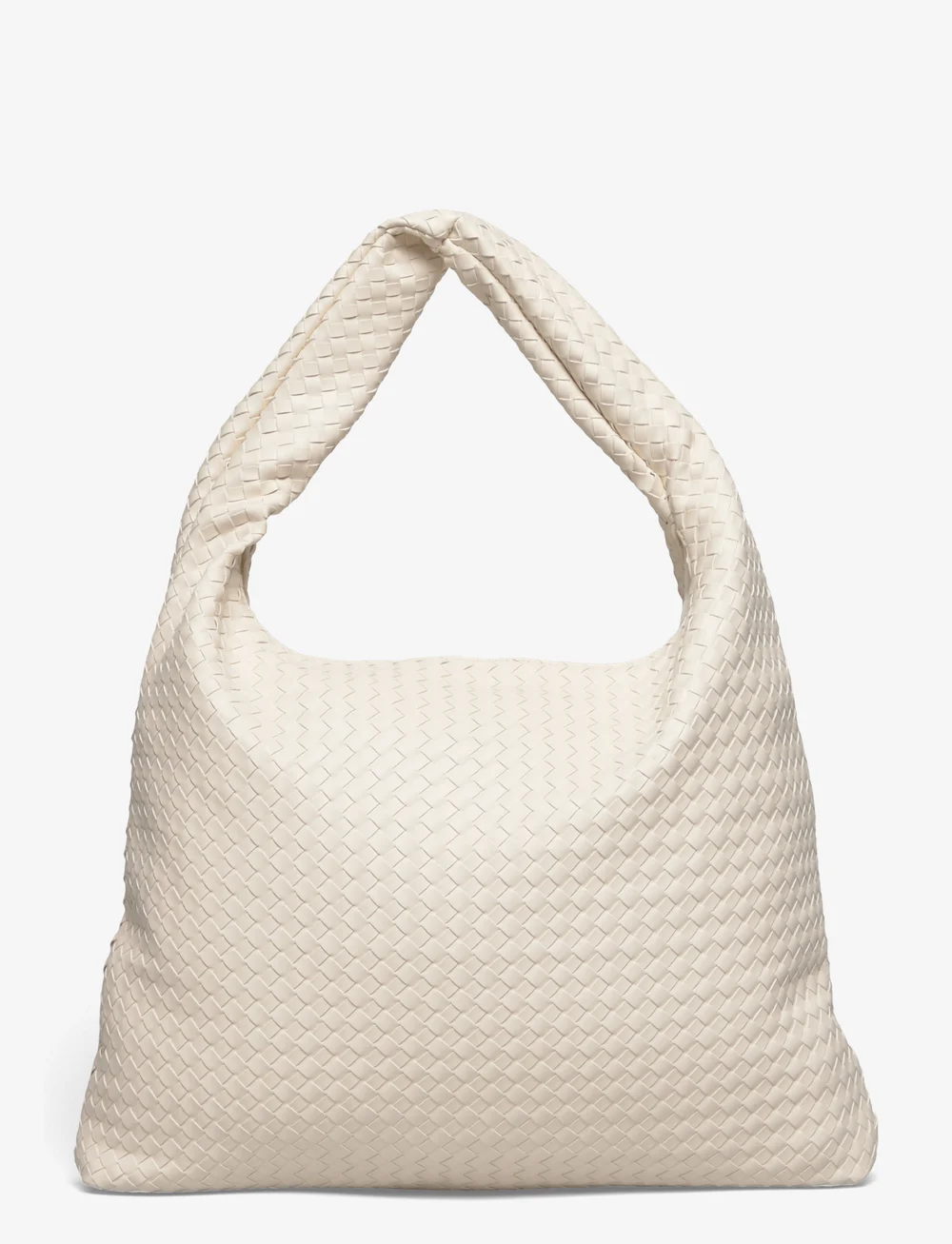 Gina Tricot - Braided large bag - tote bags - creme (1263) - 1