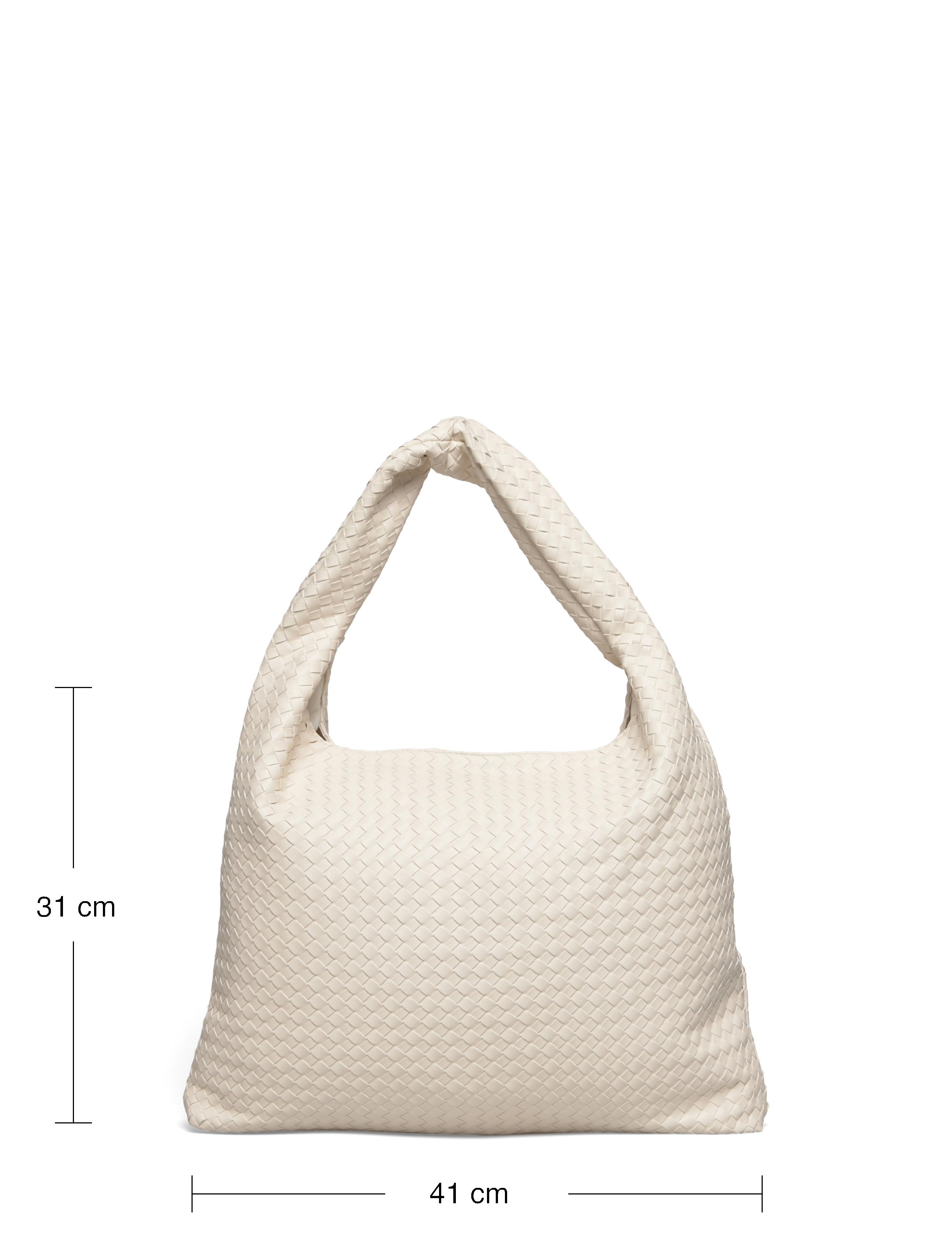 Gina Tricot - Braided large bag - tote bags - creme (1263) - 4