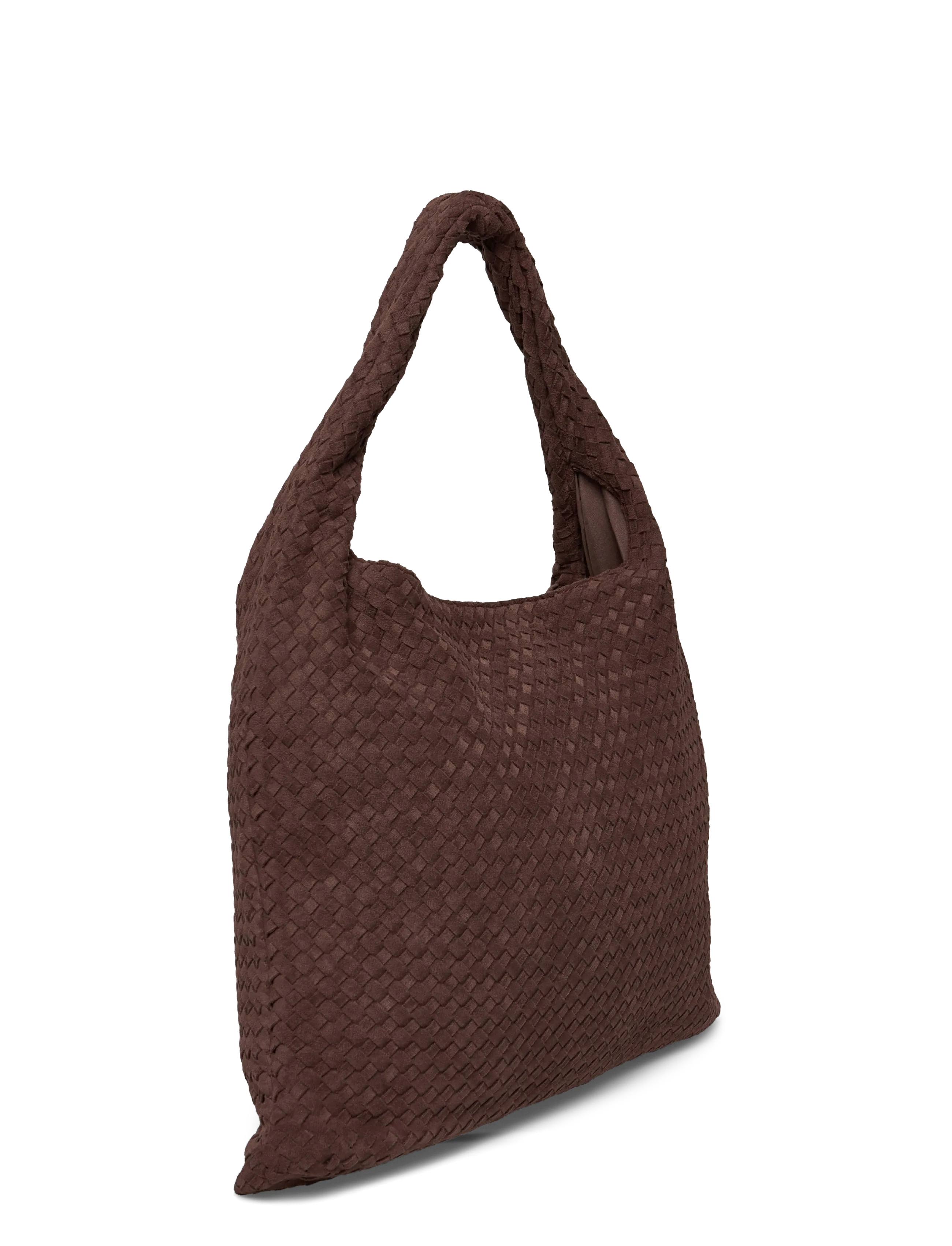Gina Tricot - Braided large bag - totes - dark brown (7180) - 2