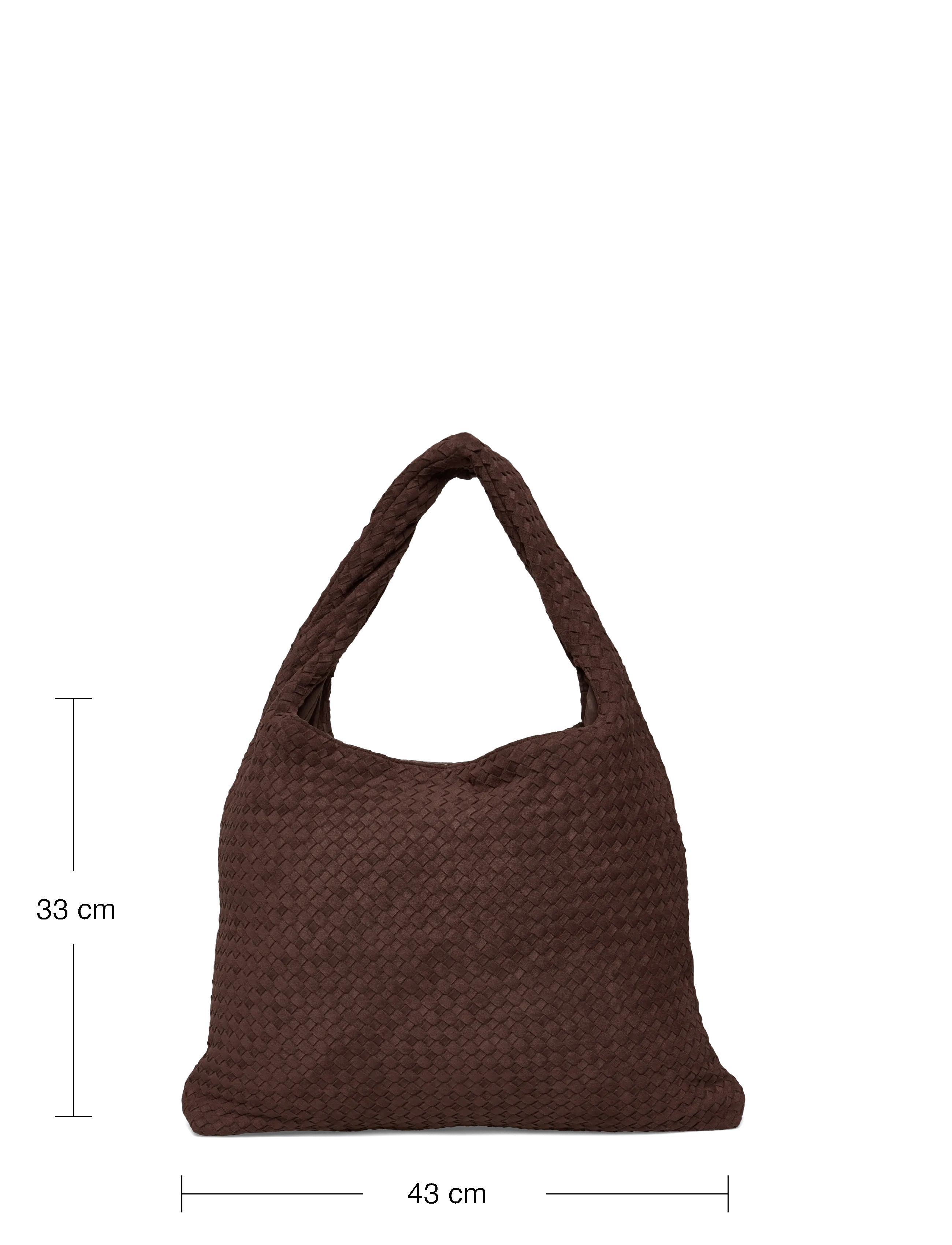 Gina Tricot - Braided large bag - totes - dark brown (7180) - 3