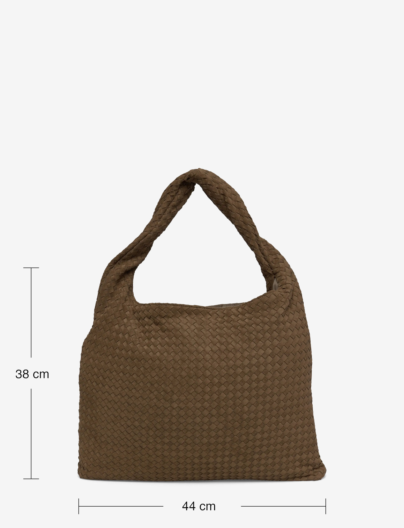 Gina Tricot - Braided large bag - tote bags - khaki green (6074) - 3