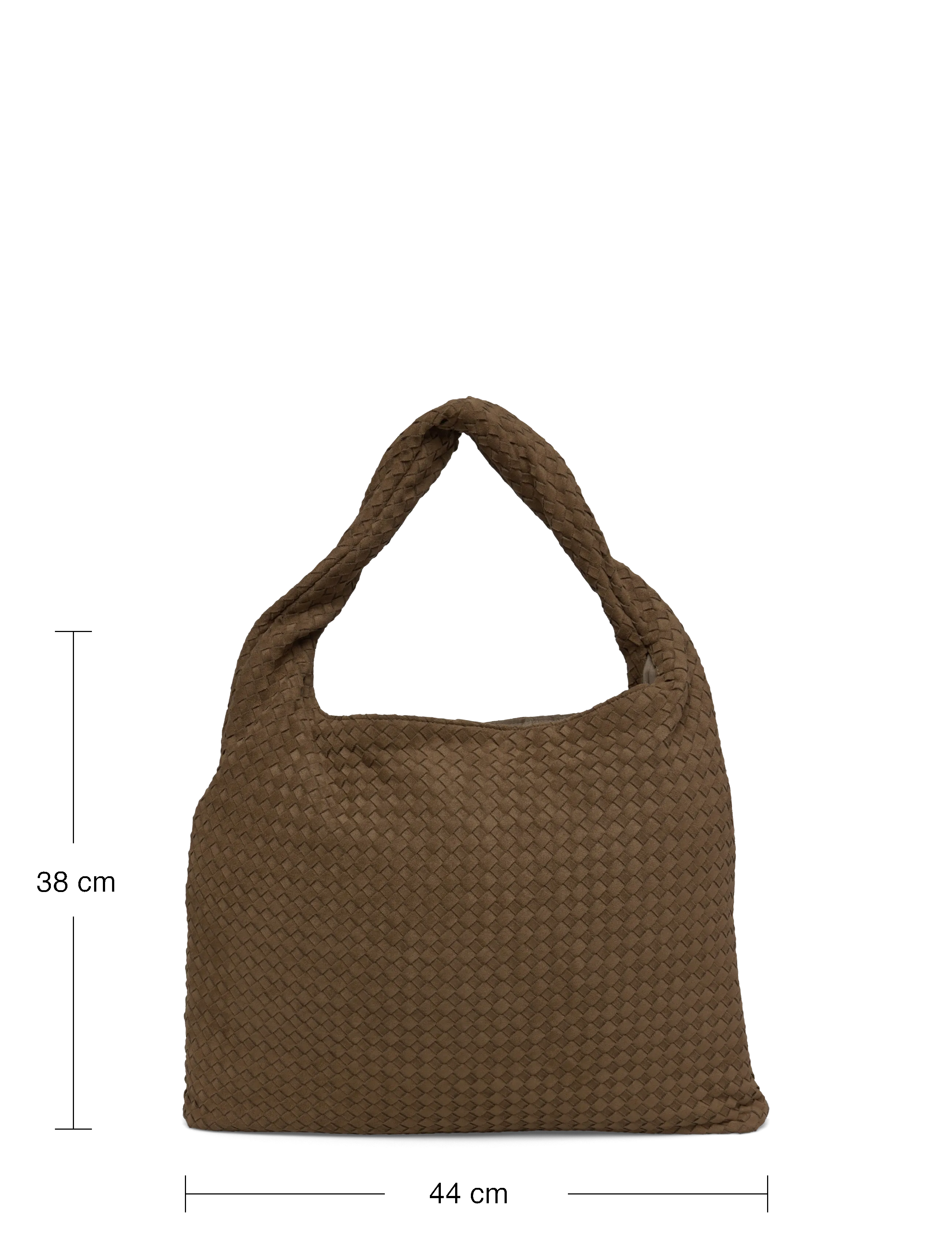 Gina Tricot - Braided large bag - tote bags - khaki green (6074) - 3