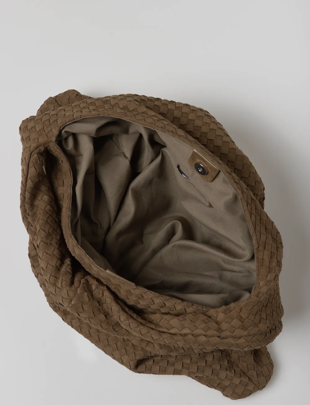 Gina Tricot - Braided large bag - speciella tillfällen - khaki green (6074) - 4