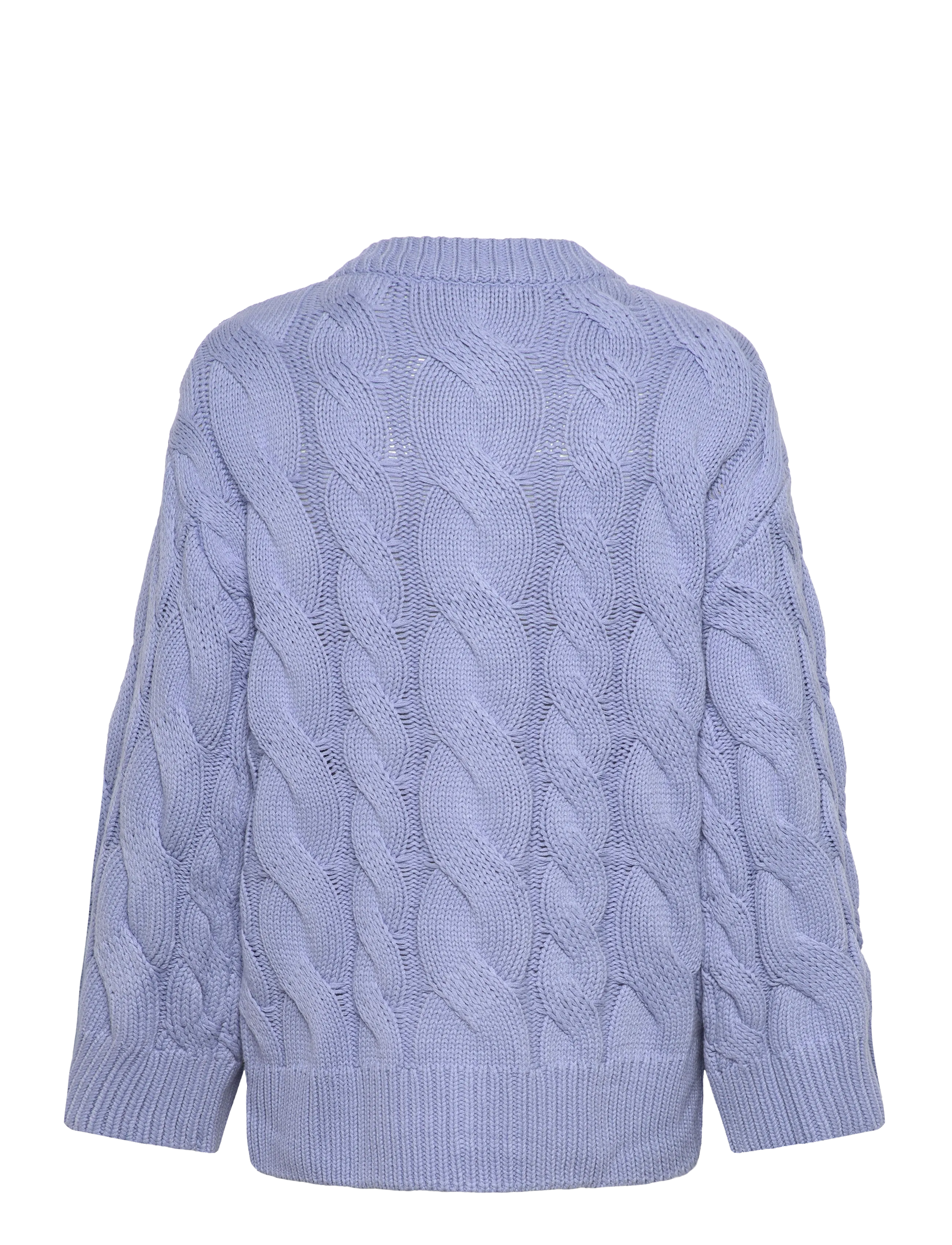 Gina Tricot - Chunky knitted cable cardigan - brunnera blue (5435) - 1