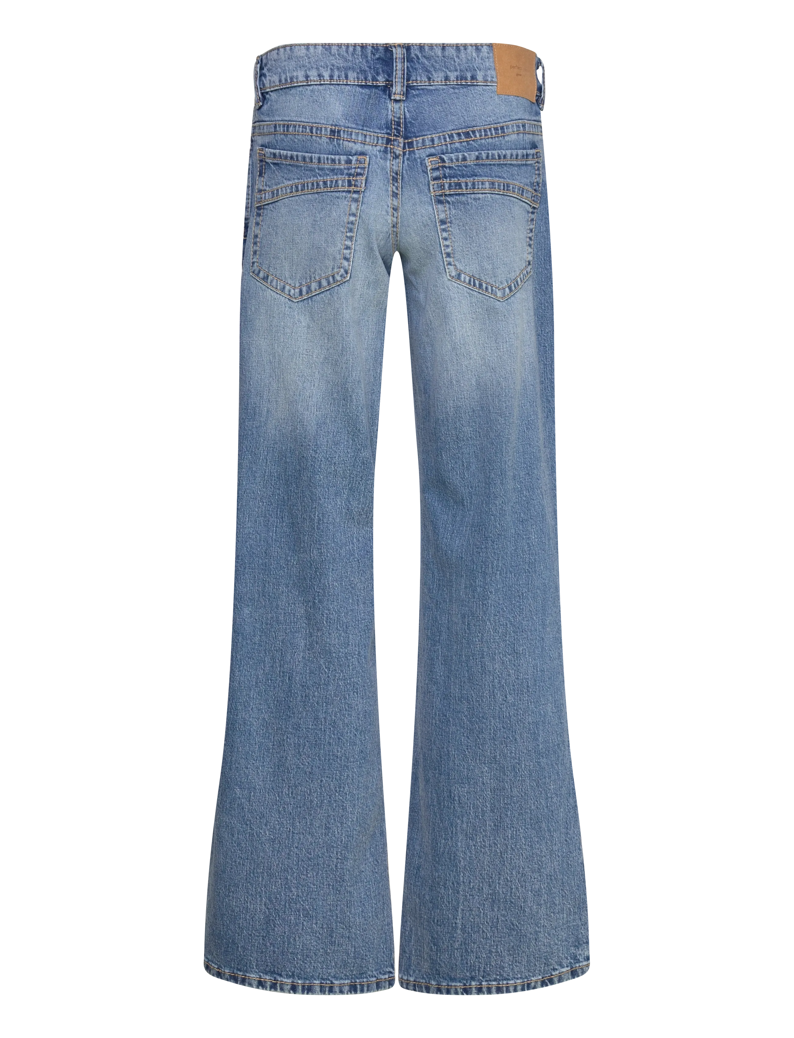 Gina Tricot - Ultra low wide jeans - leveälahkeiset farkut - blue - 2