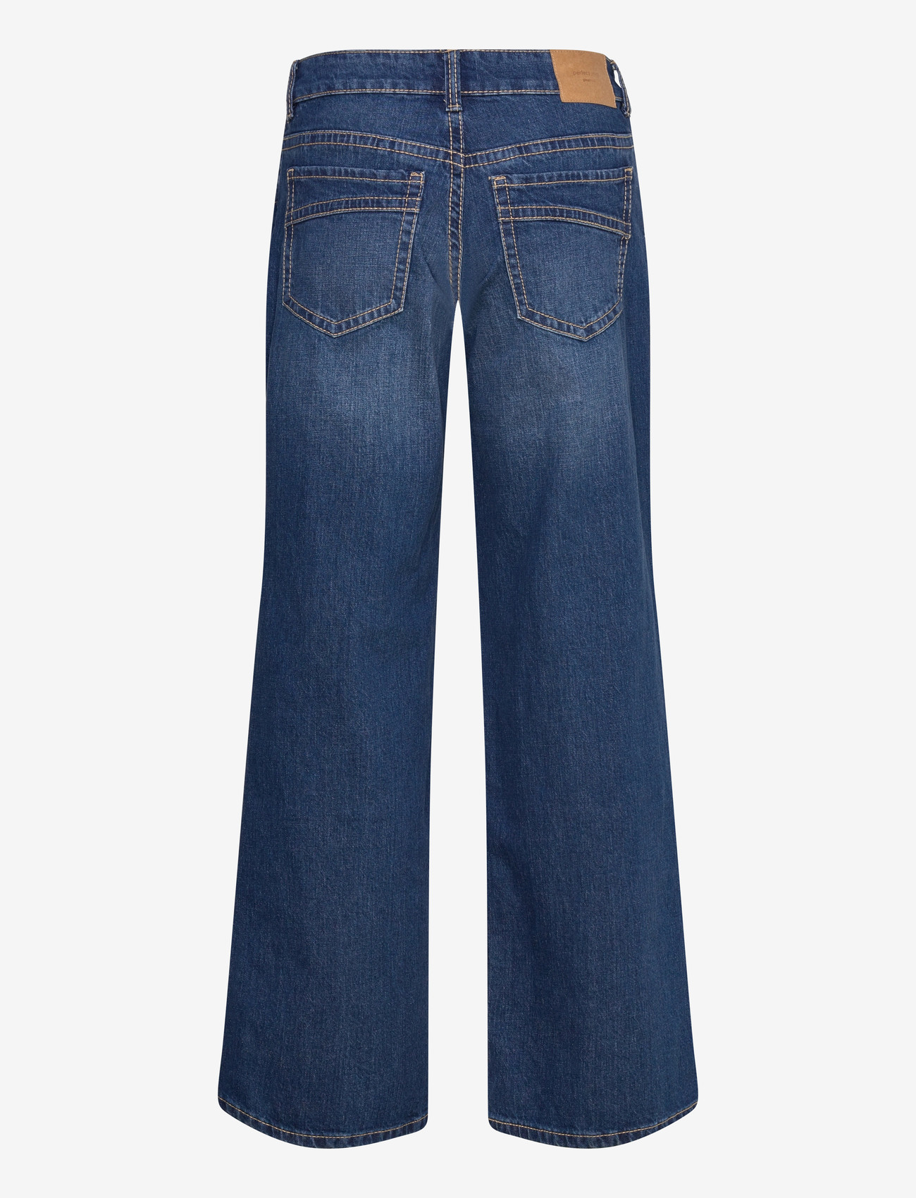 Gina Tricot - Ultra low wide jeans - vida jeans - dk blue - 1