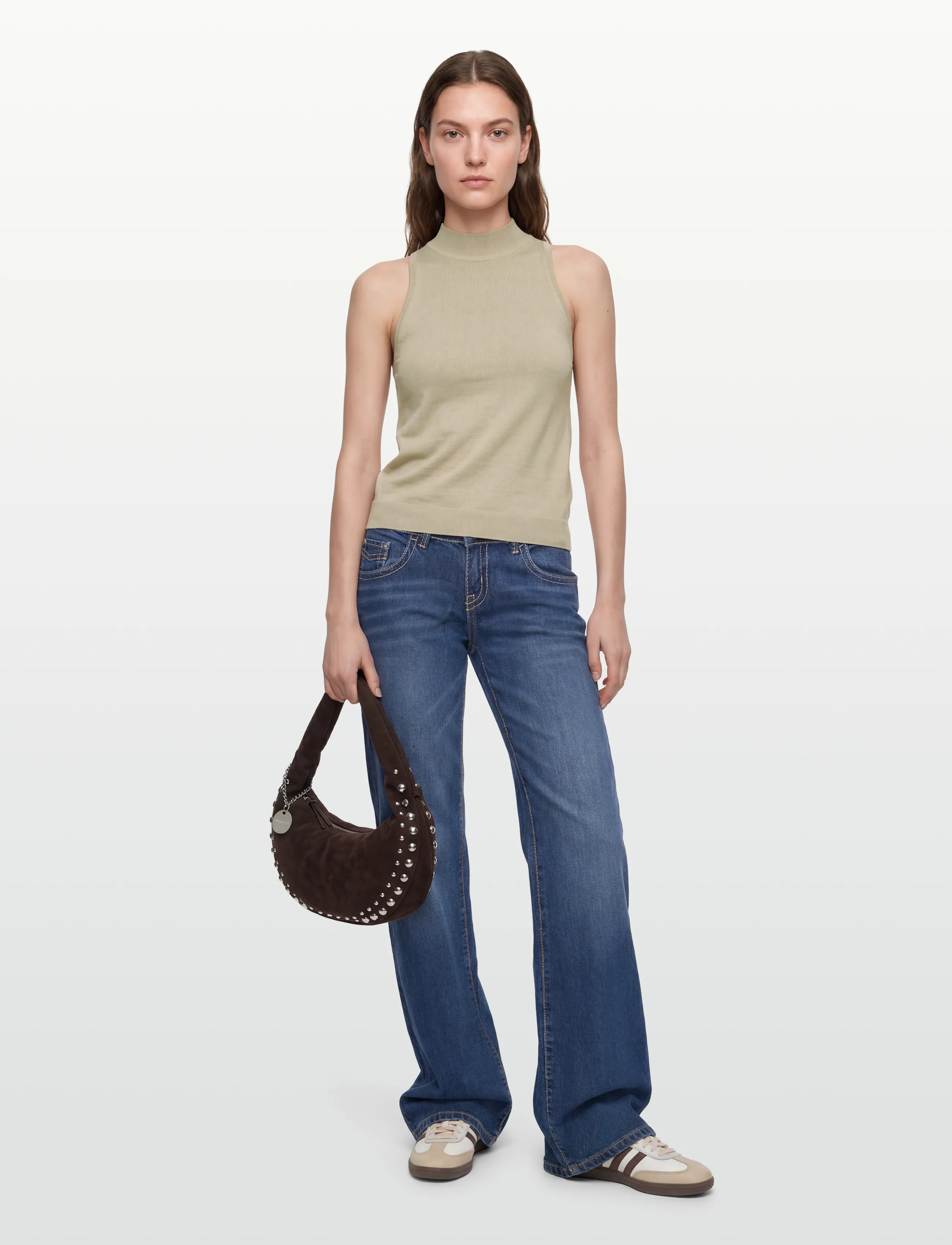 Gina Tricot Ultra low wide jeans - Jeans - DK BLUE / blue