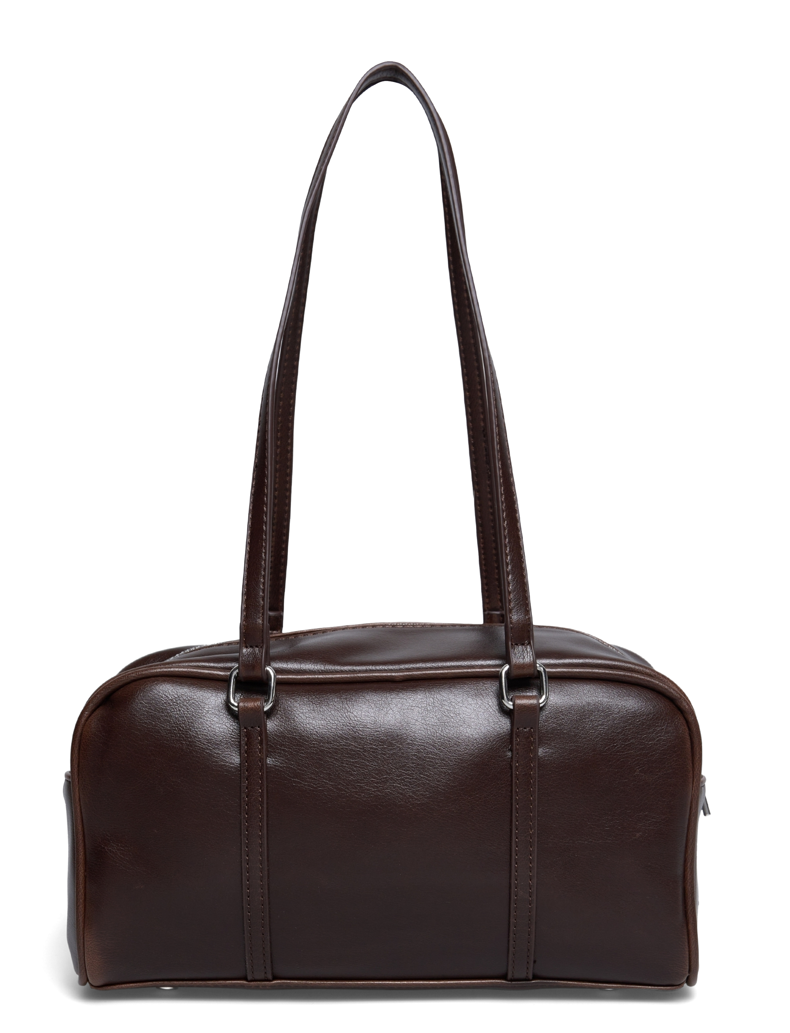 Gina Tricot - Small bowling bag - moetrendid - dark brown (7180) - 1