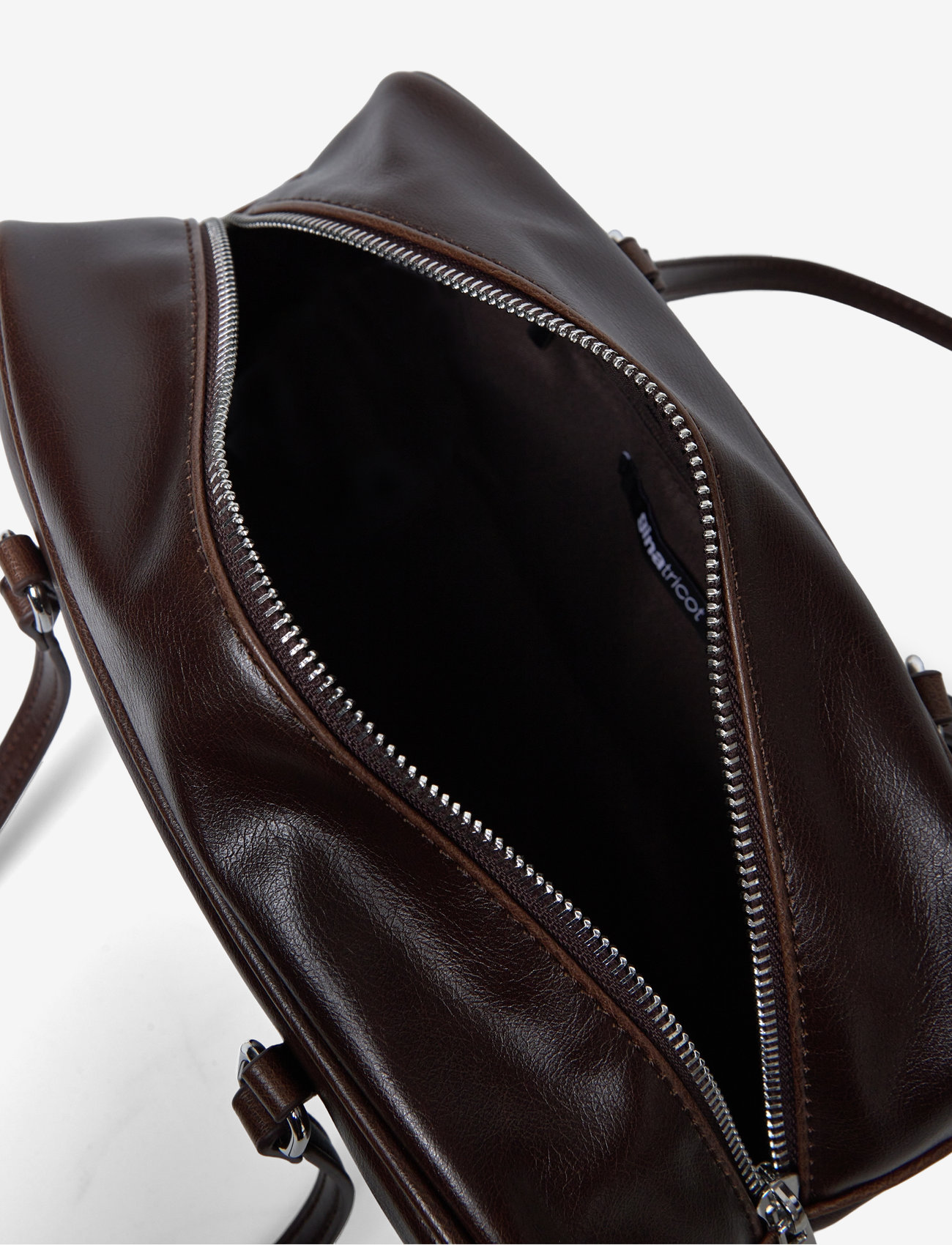 Gina Tricot - Small bowling bag - særlige begivenheder - dark brown (7180) - 3