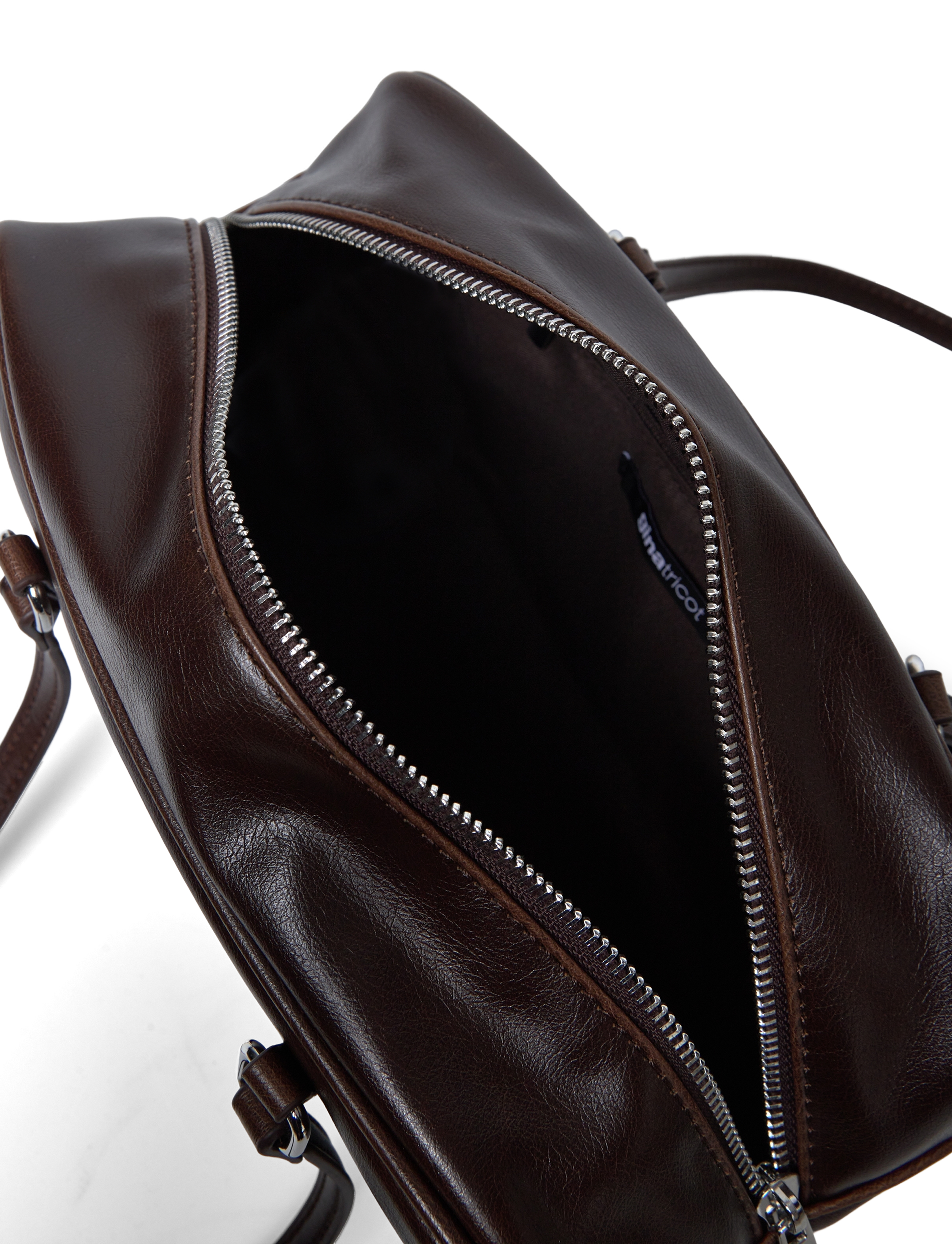 Gina Tricot - Small bowling bag - moetrendid - dark brown (7180) - 3