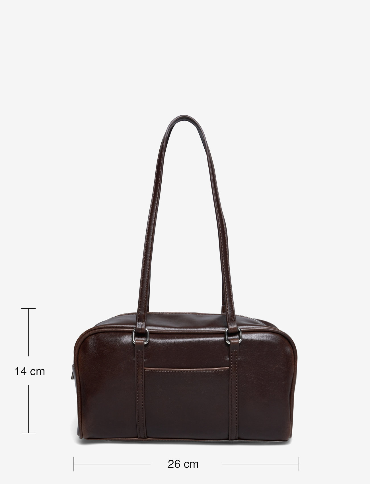 Gina Tricot - Small bowling bag - særlige begivenheder - dark brown (7180) - 4