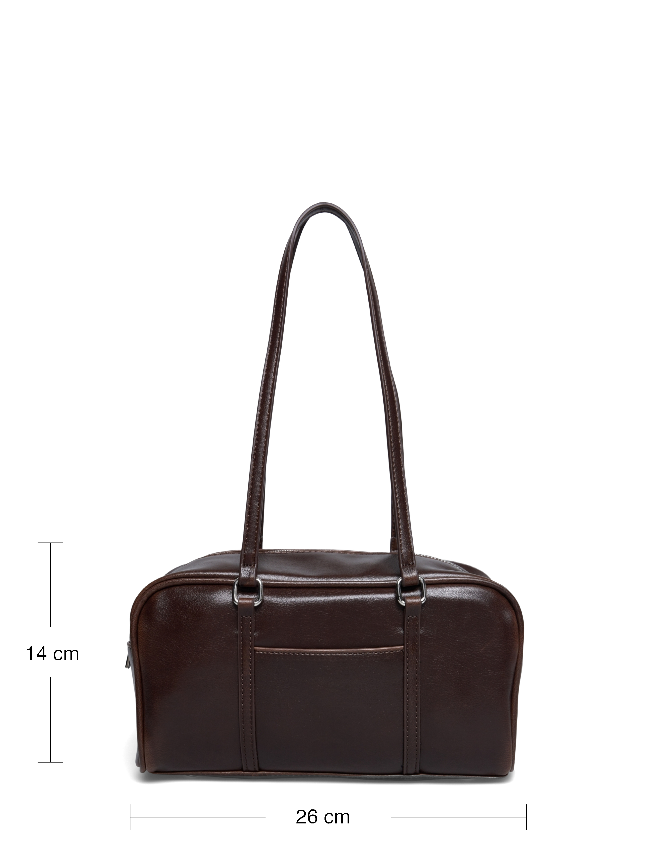 Gina Tricot - Small bowling bag - mode trends - dark brown (7180) - 4