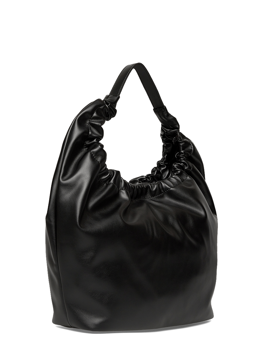 Gina Tricot - Gathered tote bag - kandekotid - black (9000) - 2