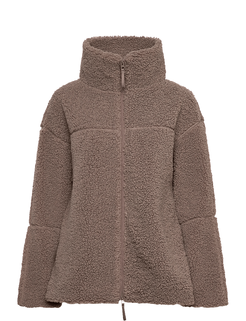 Gina Tricot - Pile zip jacket - kevadjoped - falcon (7092) - 1