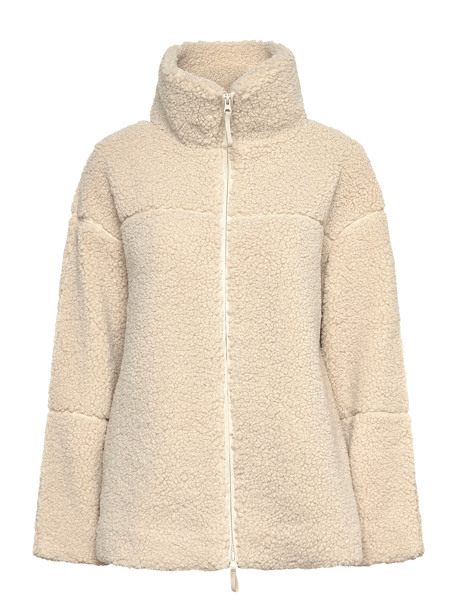 Gina Tricot - Pile zip jacket - frühlingsjacken - silver lining (1517) - 1