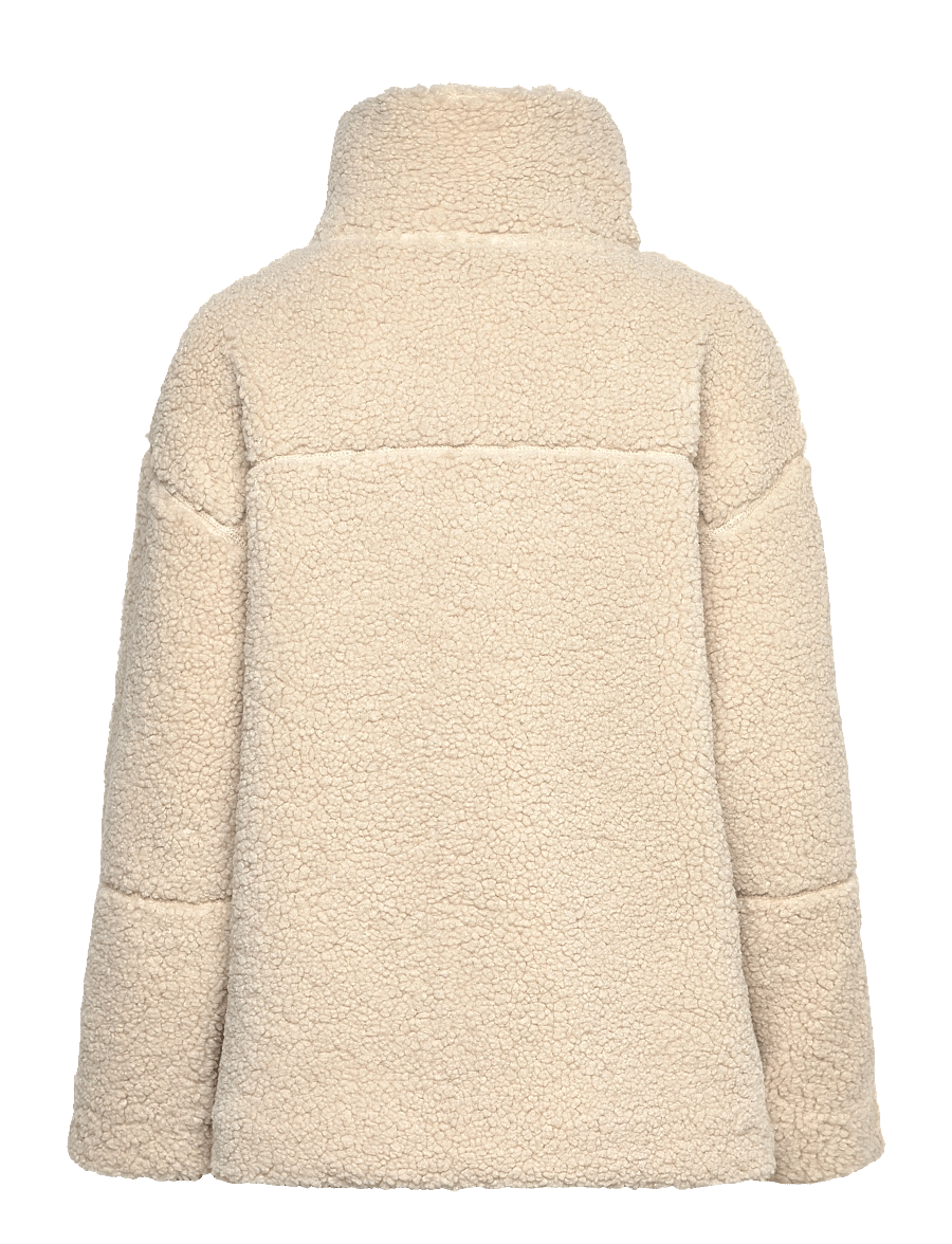 Gina Tricot - Pile zip jacket - frühlingsjacken - silver lining (1517) - 2