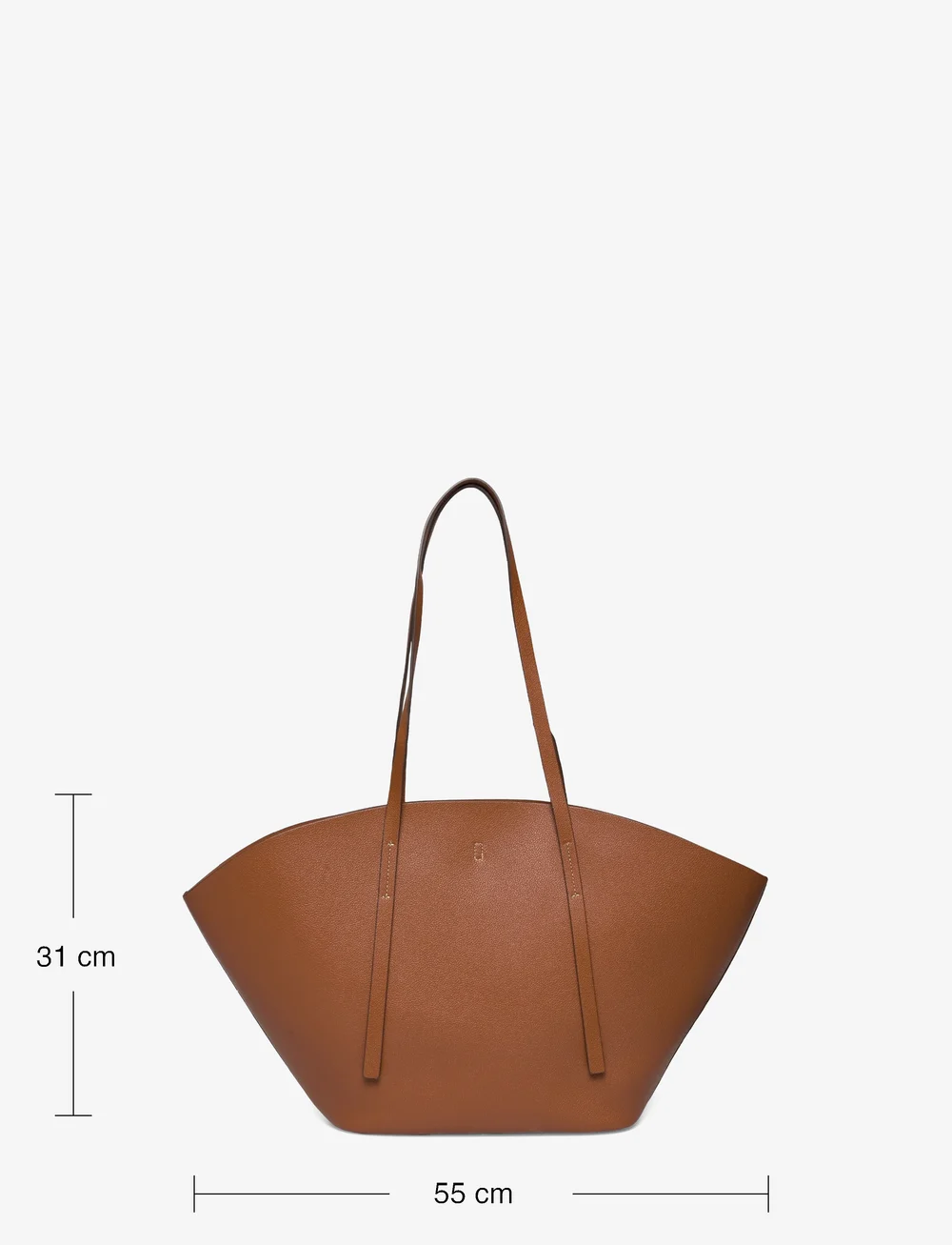 Gina Tricot - Wide shopper bag - totes - camel (7022) - 3