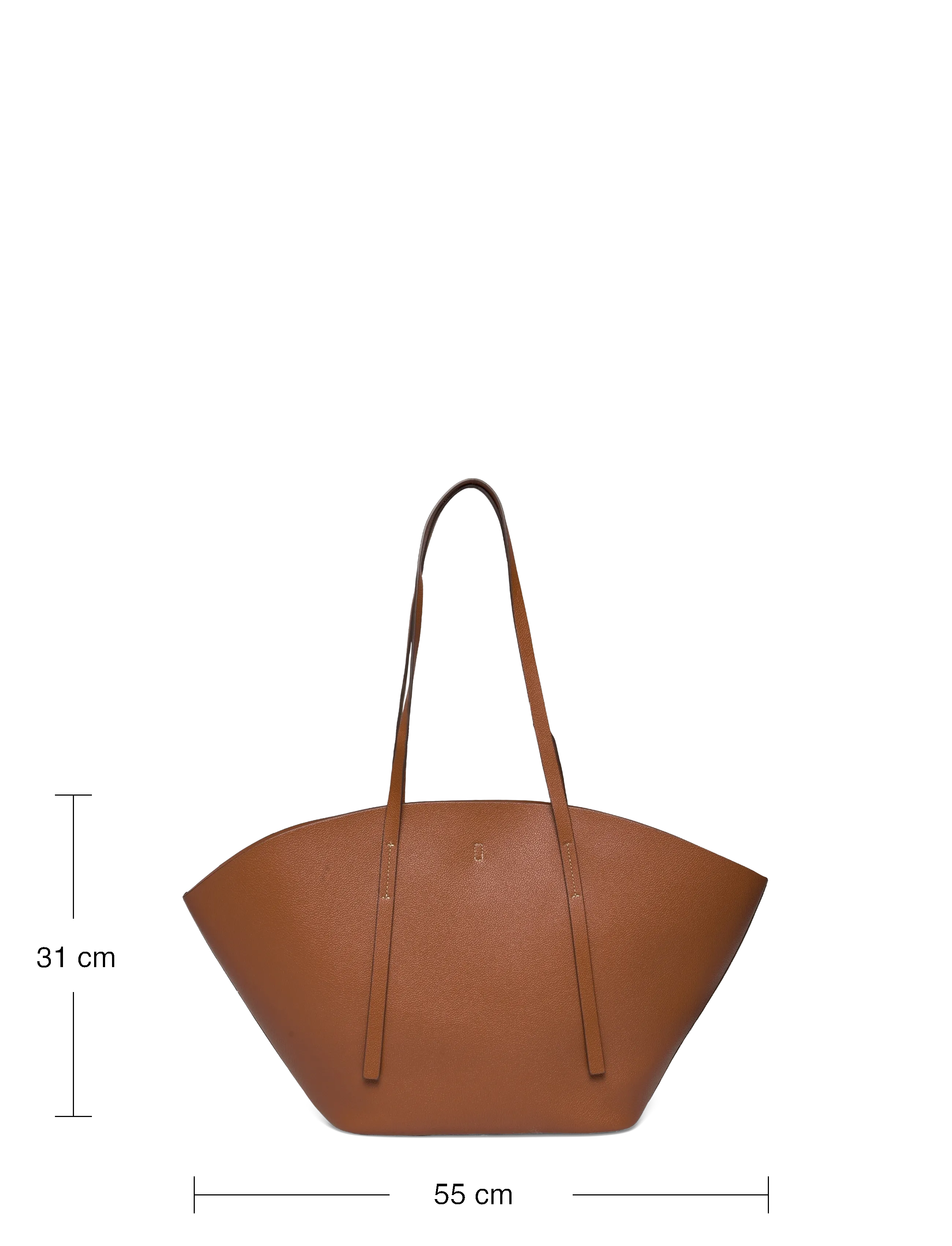 Gina Tricot - Wide shopper bag - tote-stiilis kotid - camel (7022) - 3