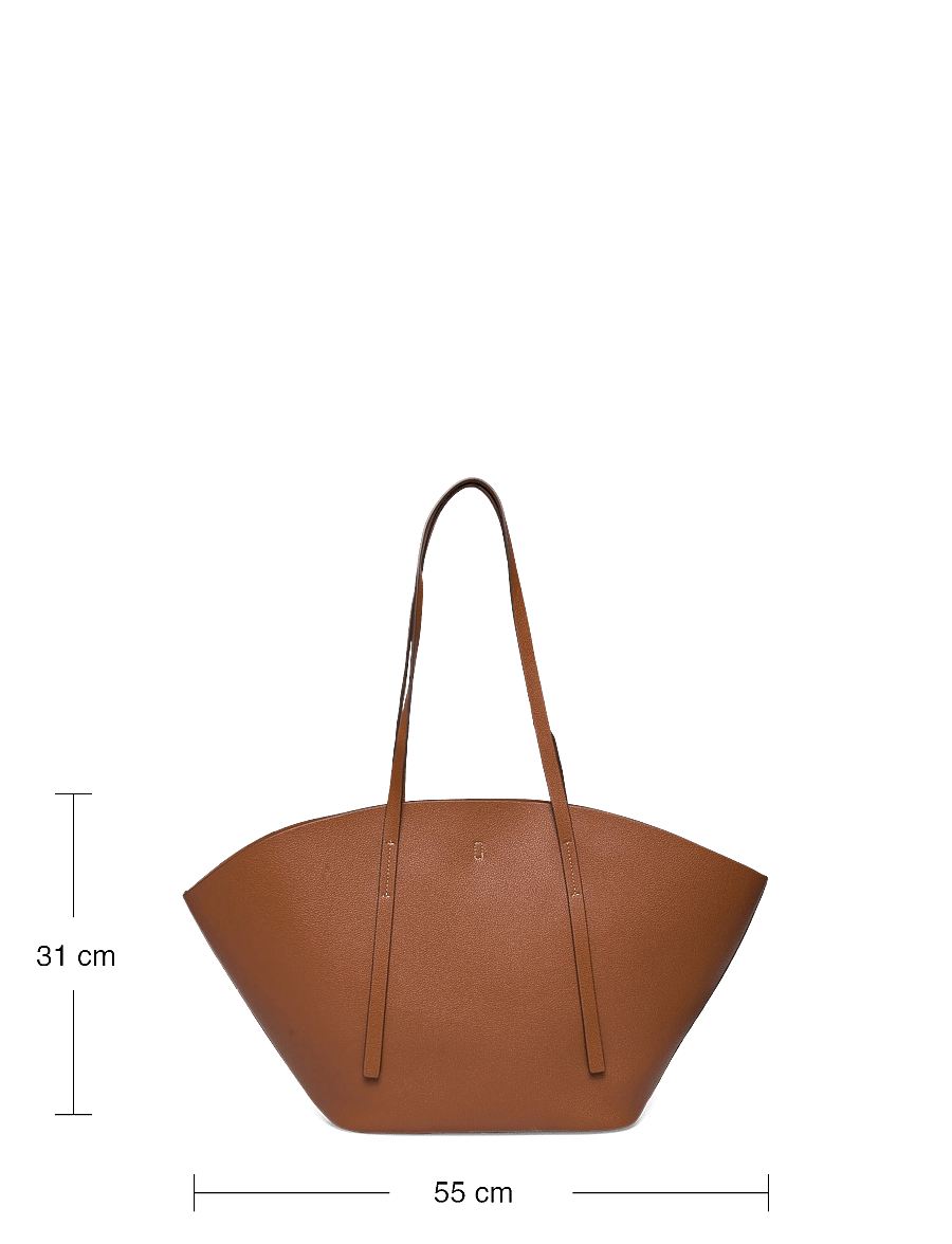 Gina Tricot - Wide shopper bag - sacs en toile - camel (7022) - 3