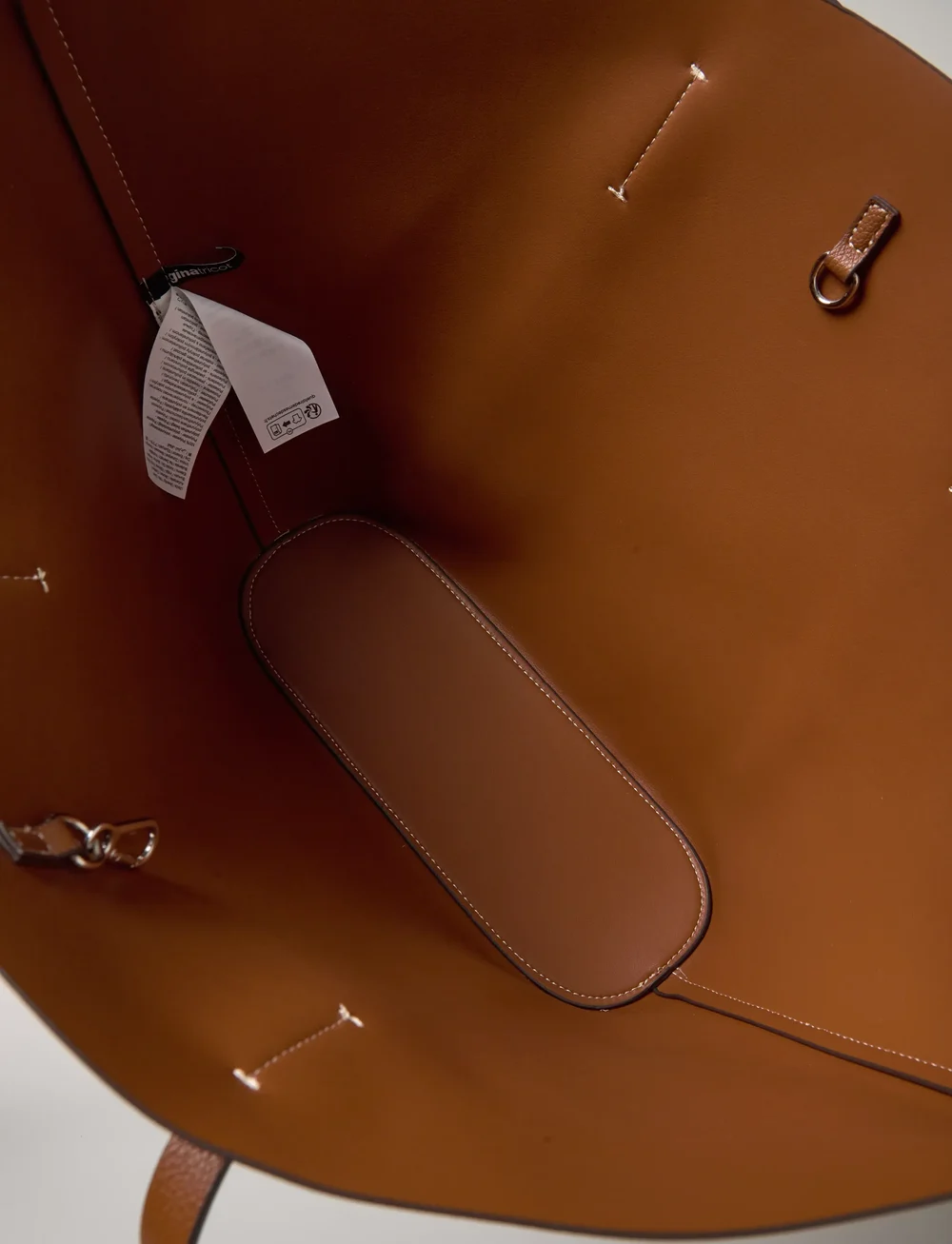 Gina Tricot - Wide shopper bag - totes - camel (7022) - 4