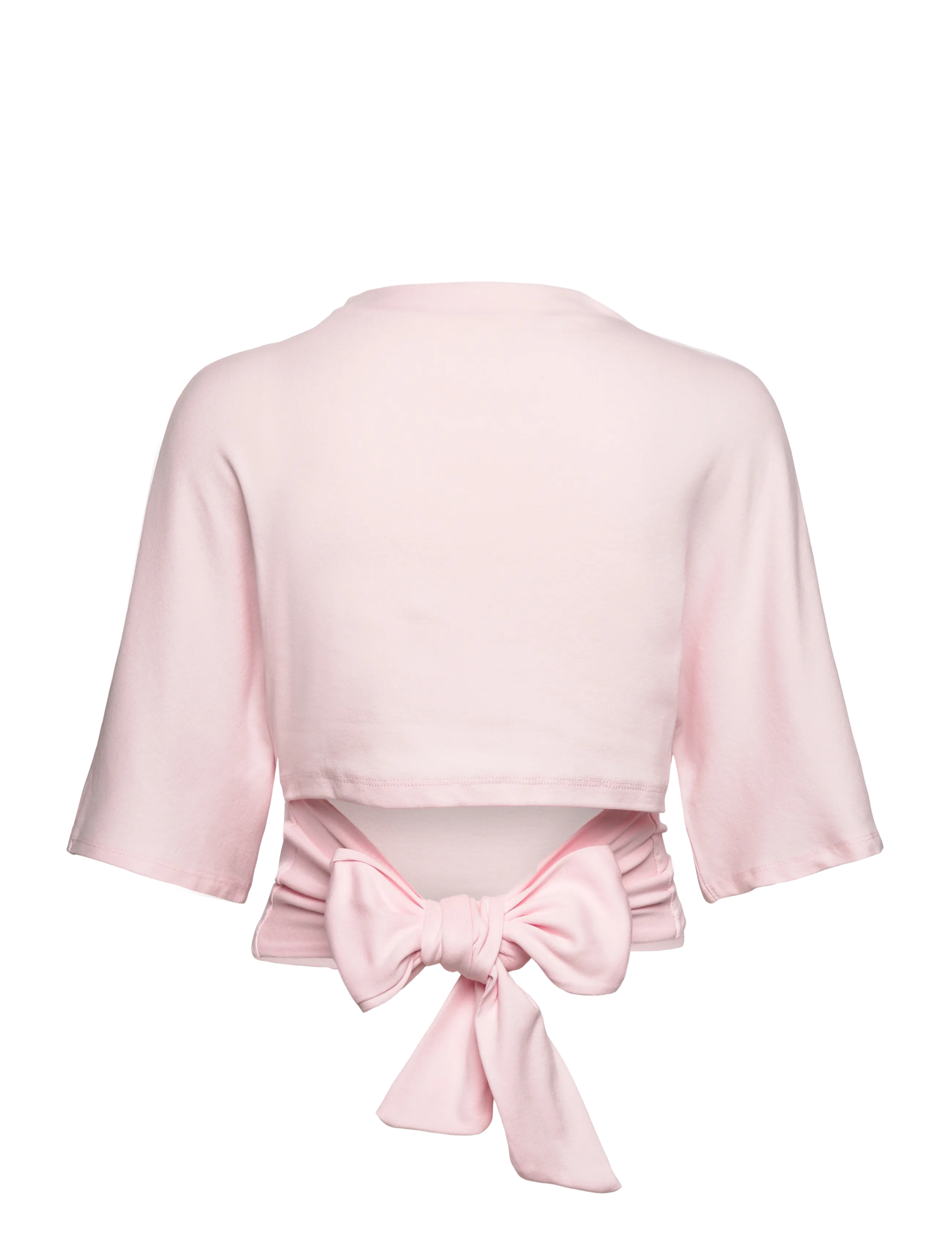 Gina Tricot - Tie back tee - t-shirts - ballet slipper (3119) - 1