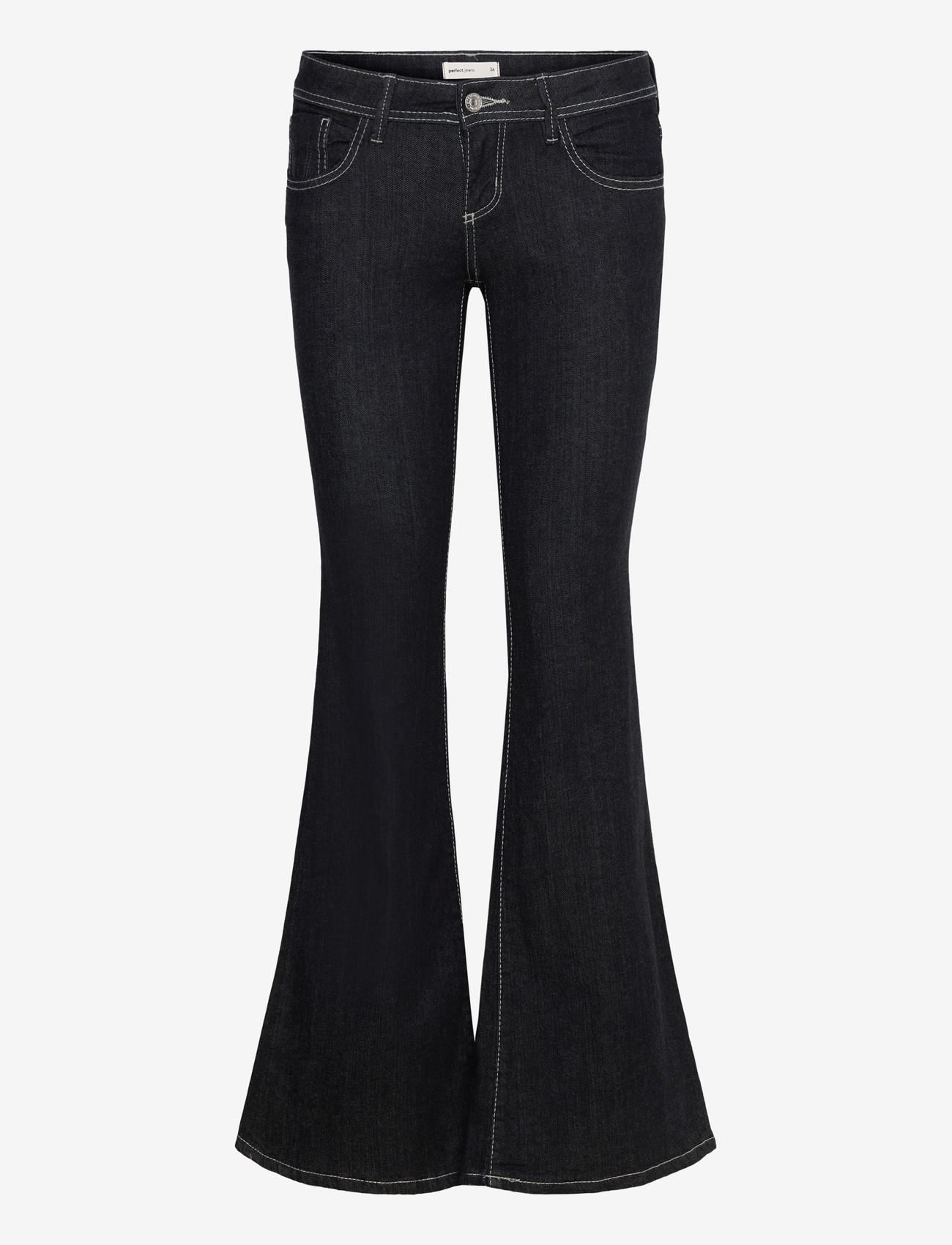 Gina Tricot - Ultra low flare jeans - utsvängda jeans - rinse - 0