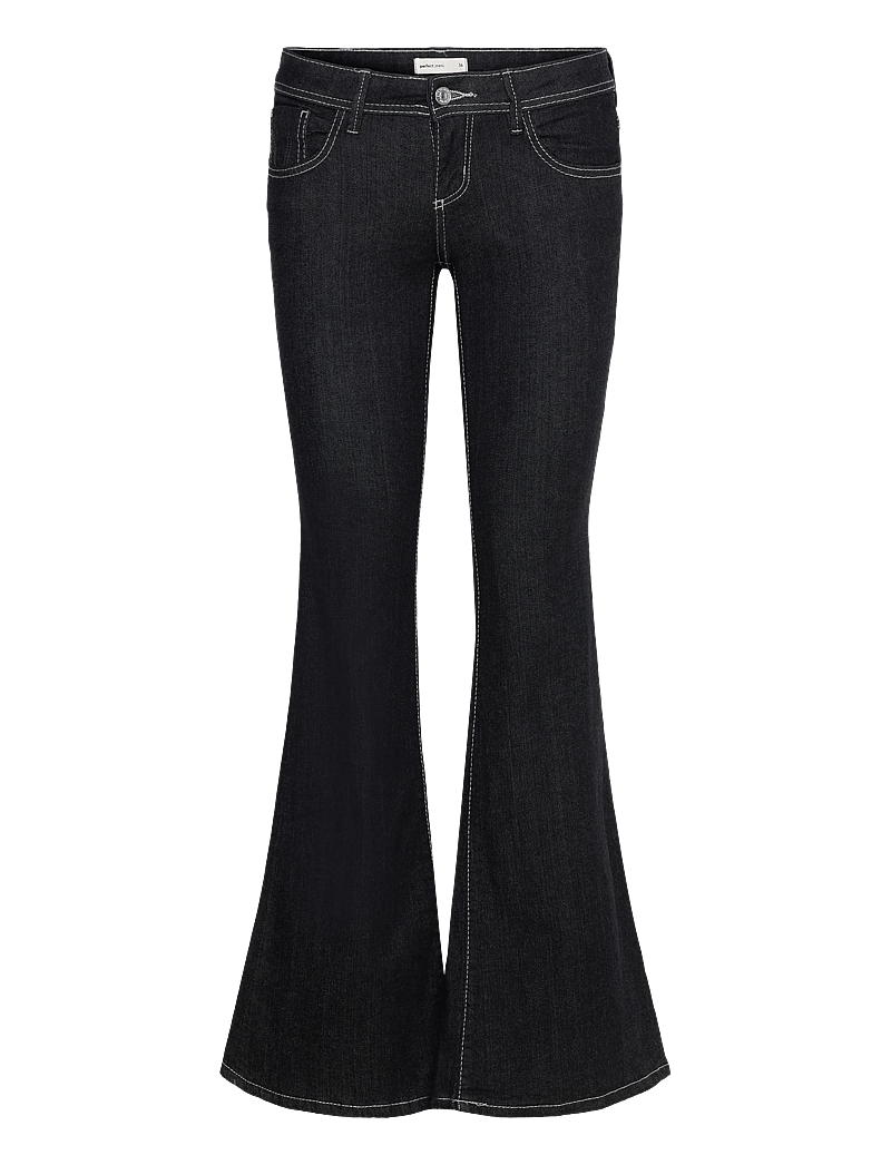 Gina Tricot - Ultra low flare jeans - utsvängda jeans - rinse - 0