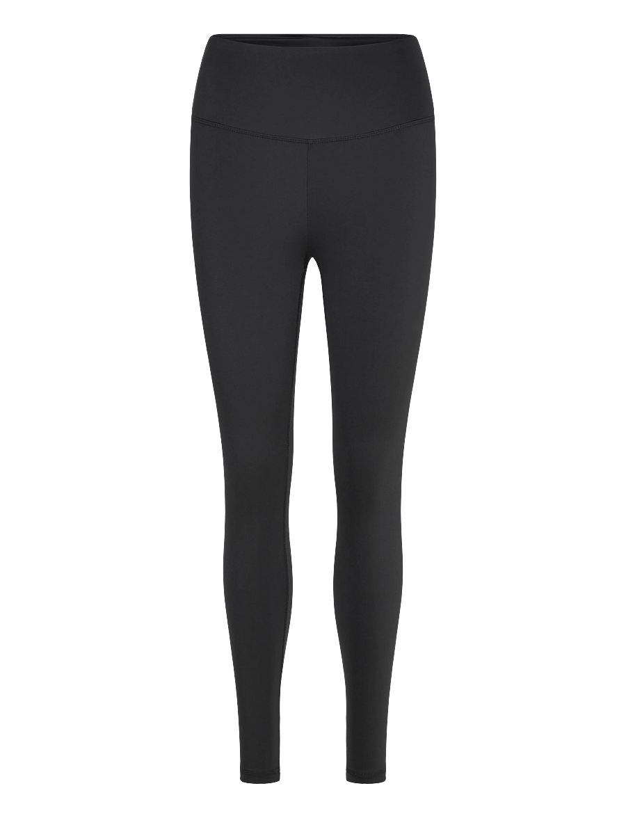 Gina Tricot - Highwaist ruched yoga tights - leggings - black (9000) - 0