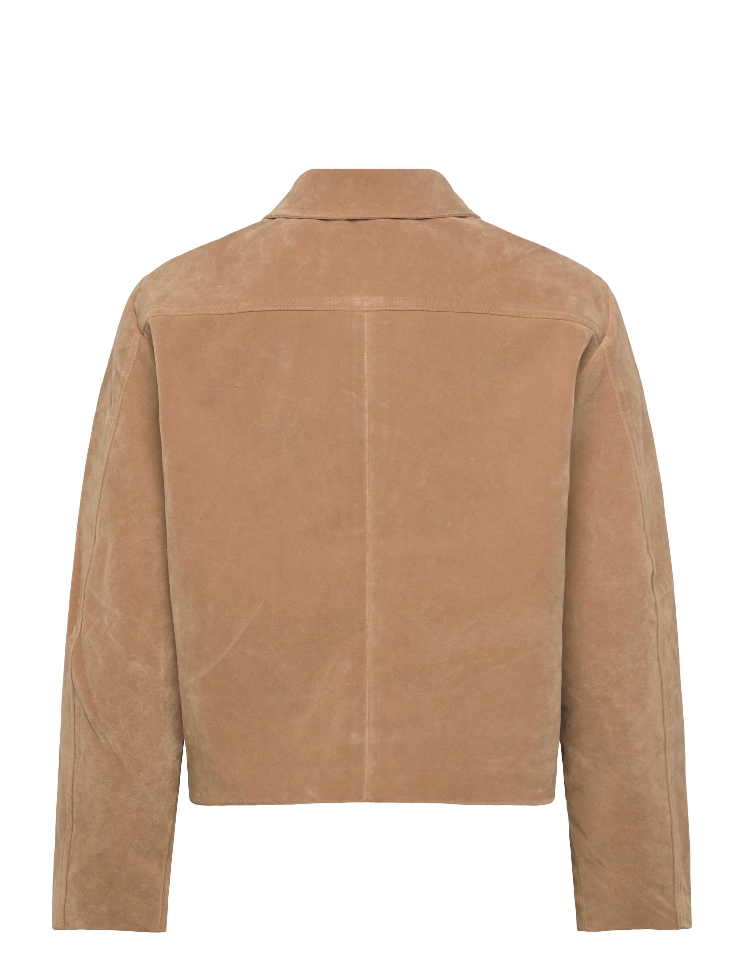 Gina Tricot - Faux suede short jacket - tunna jackor - beige (1040) - 2