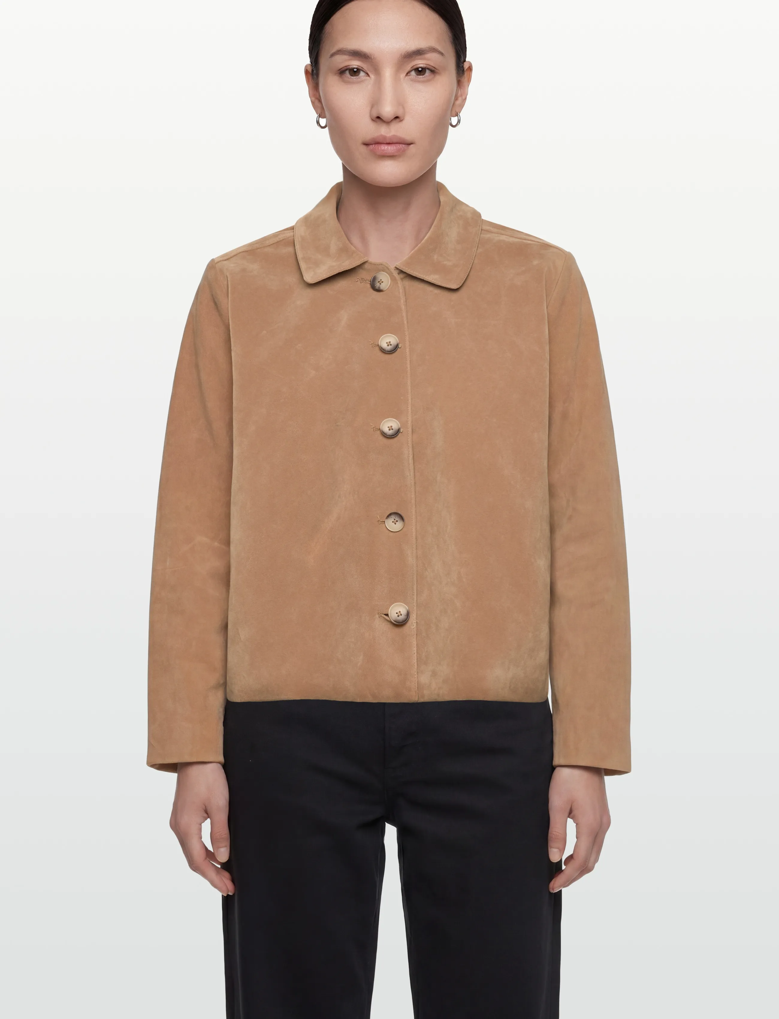 Gina Tricot Faux Suede Short Jacket kavajer & blazers dam – bild 2