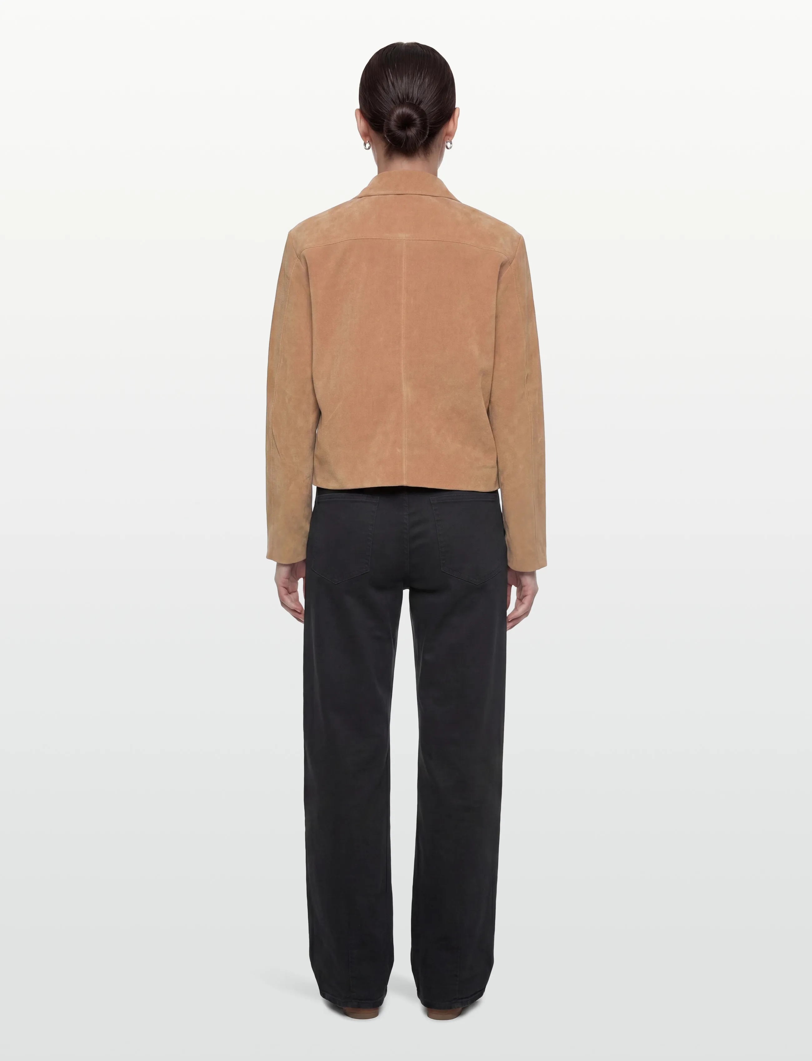 Gina Tricot Faux Suede Short Jacket kavajer & blazers dam – bild 3