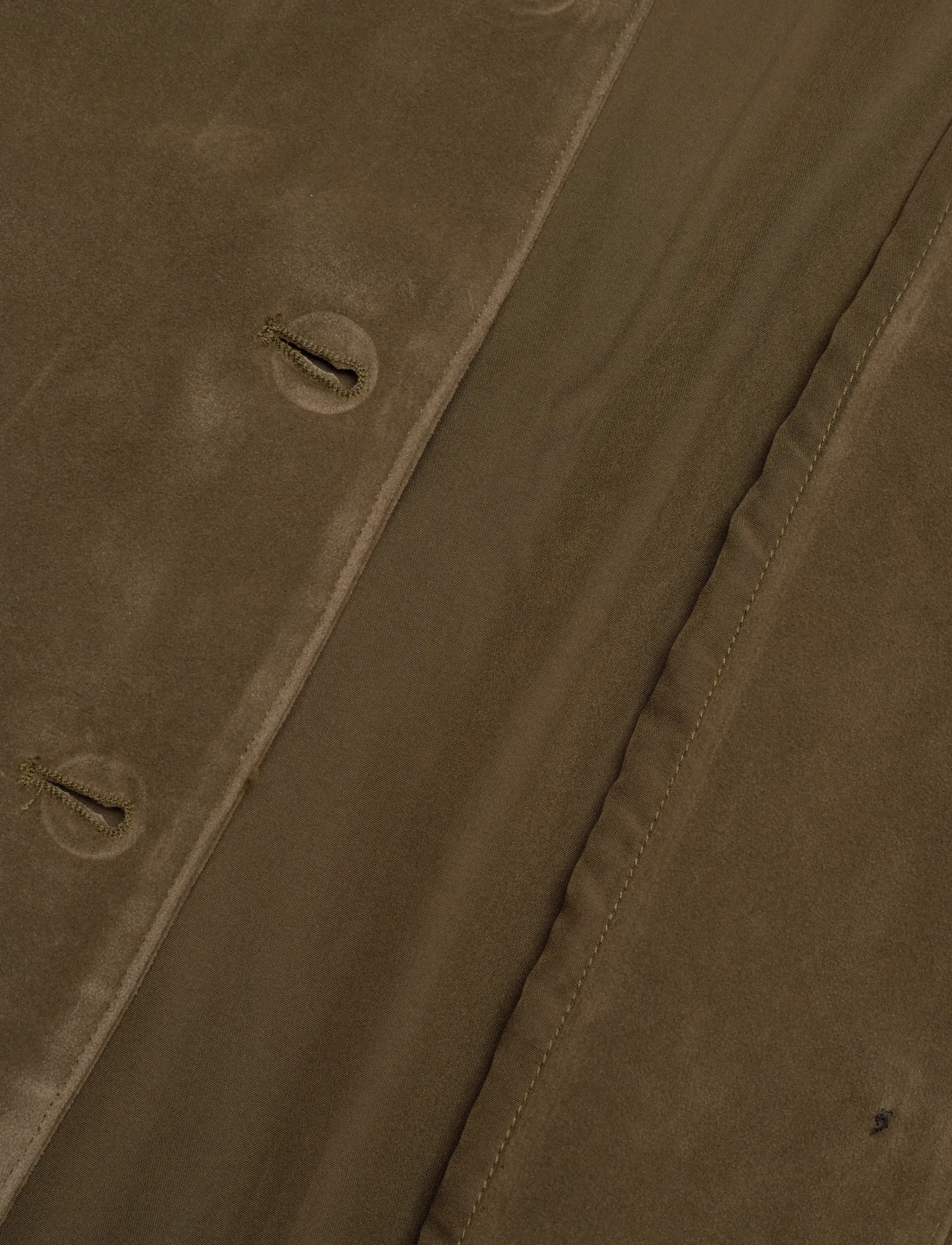 Gina Tricot - Faux suede short jacket - pavasara jakas - khaki green (6074) - 4
