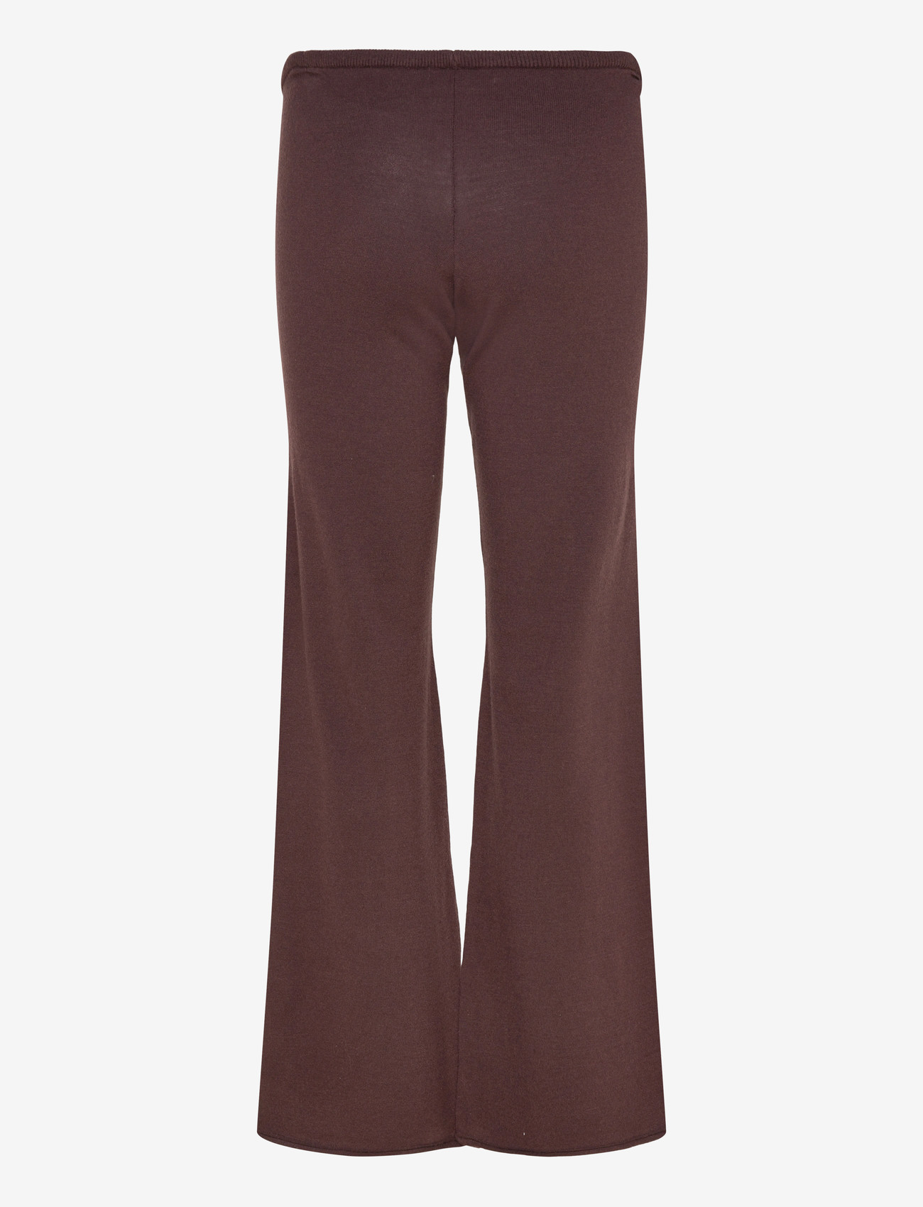 Gina Tricot - Knitted trousers - schlaghose - seal brown (7083) - 1