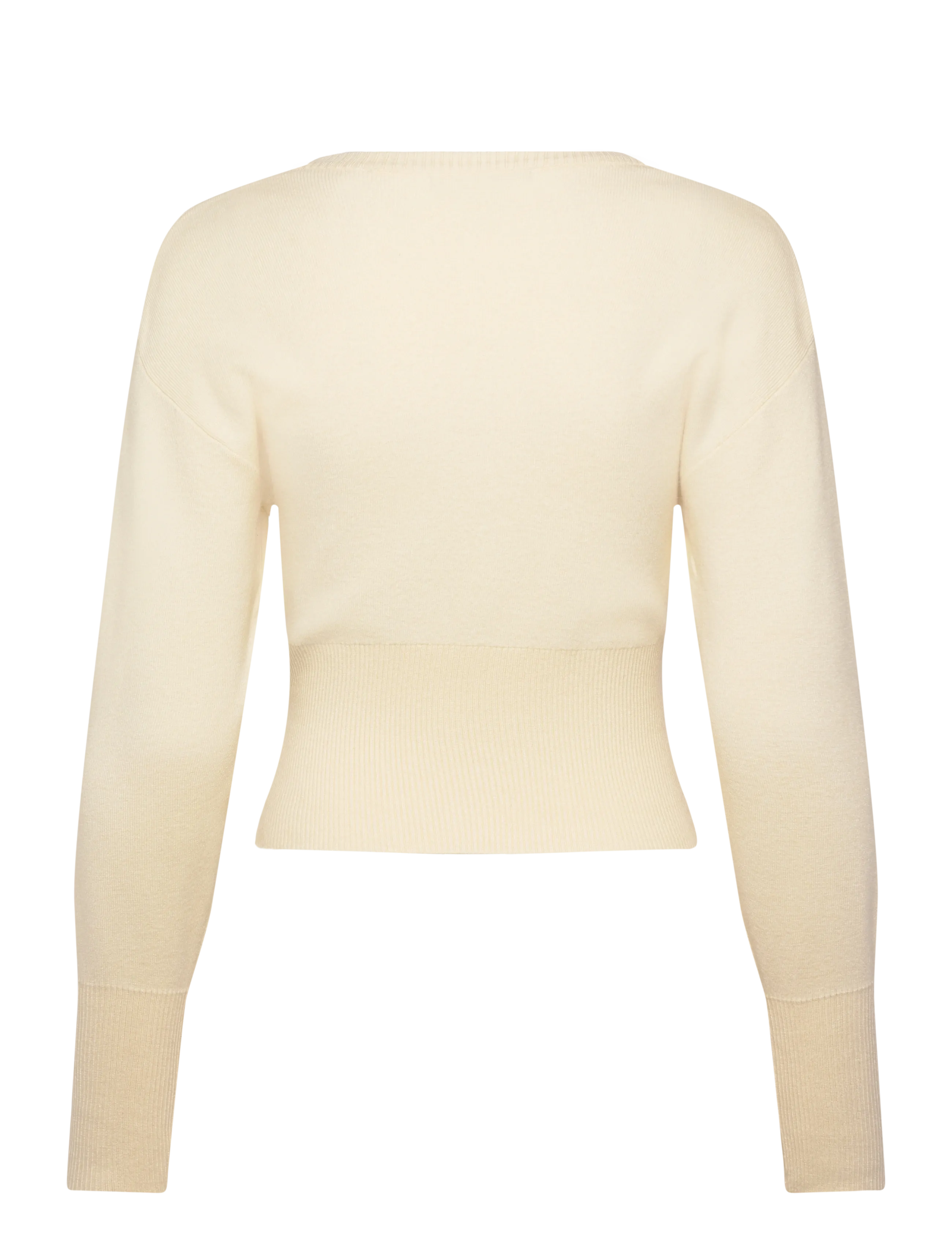 Gina Tricot - Fitted knitted cardigan - cardigans - vanilla - 2