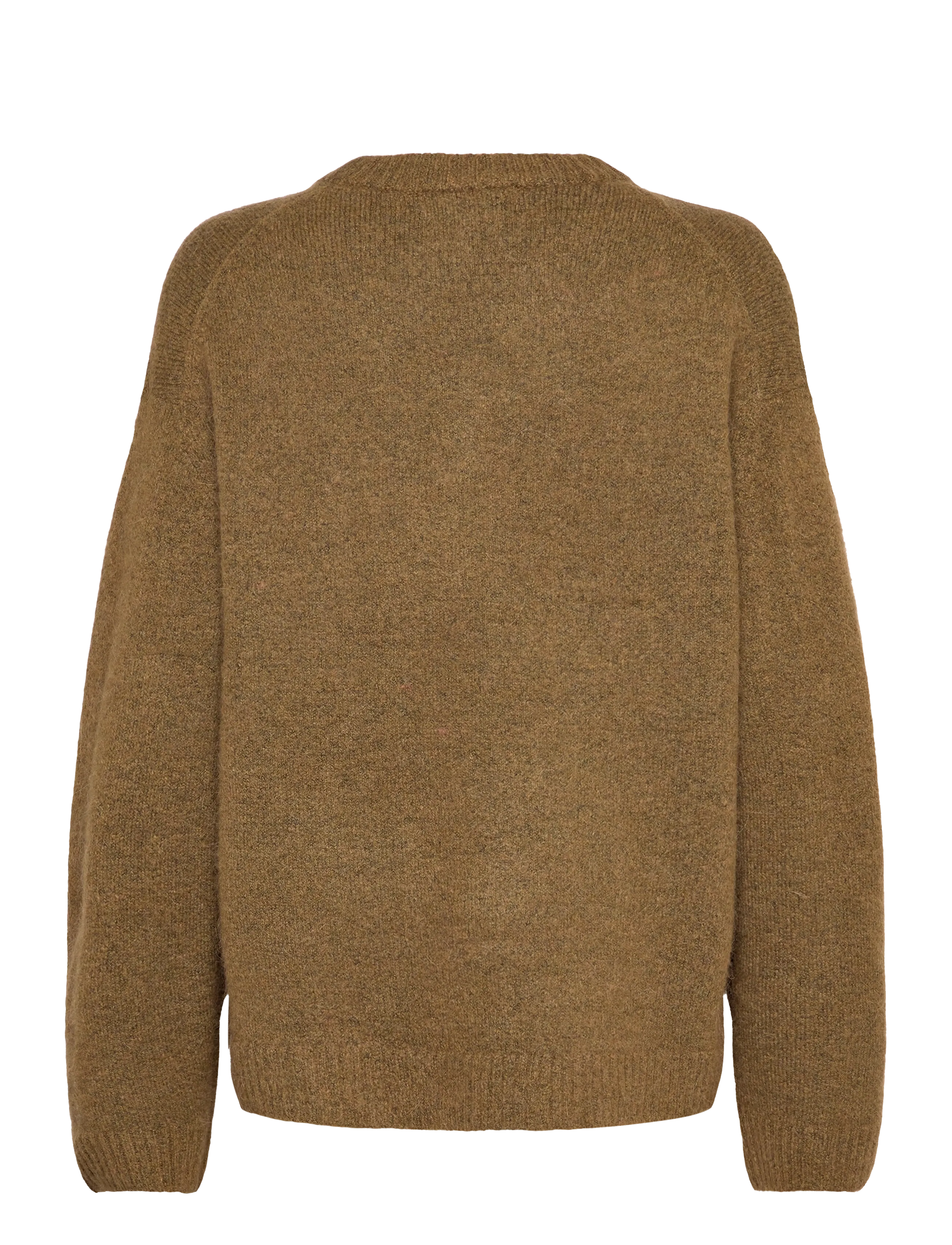 Gina Tricot - Crew neck knitted sweater - pullover - olive melange (6972) - 2