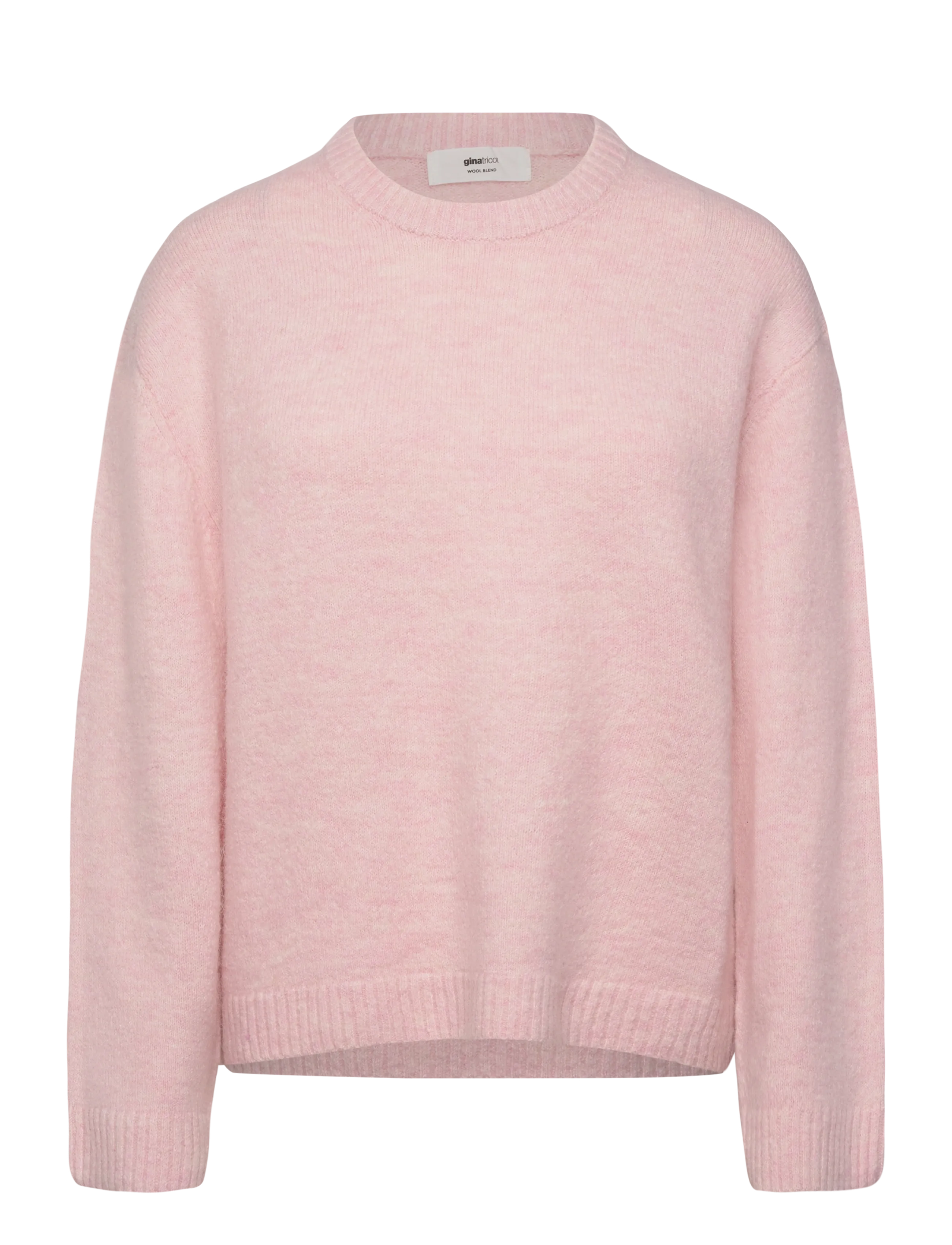 Crew neck knitted sweater