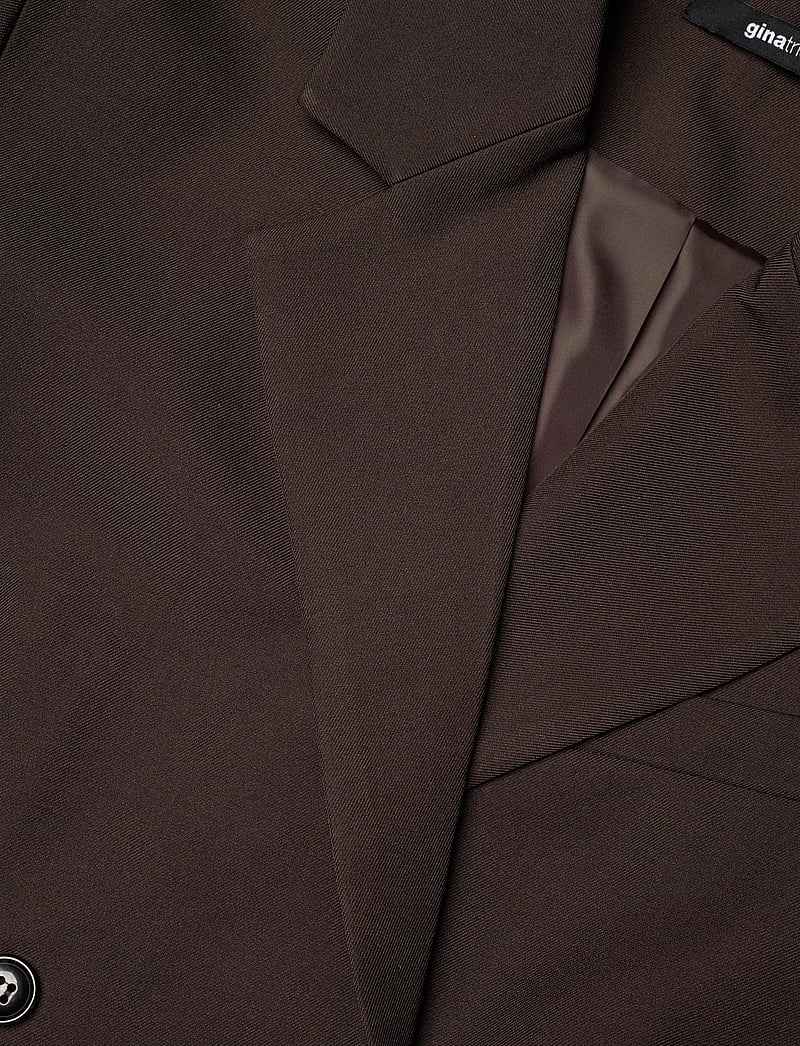 Gina Tricot - Shaped blazer - blazers à double boutonnage - dark brown (7180) - 2