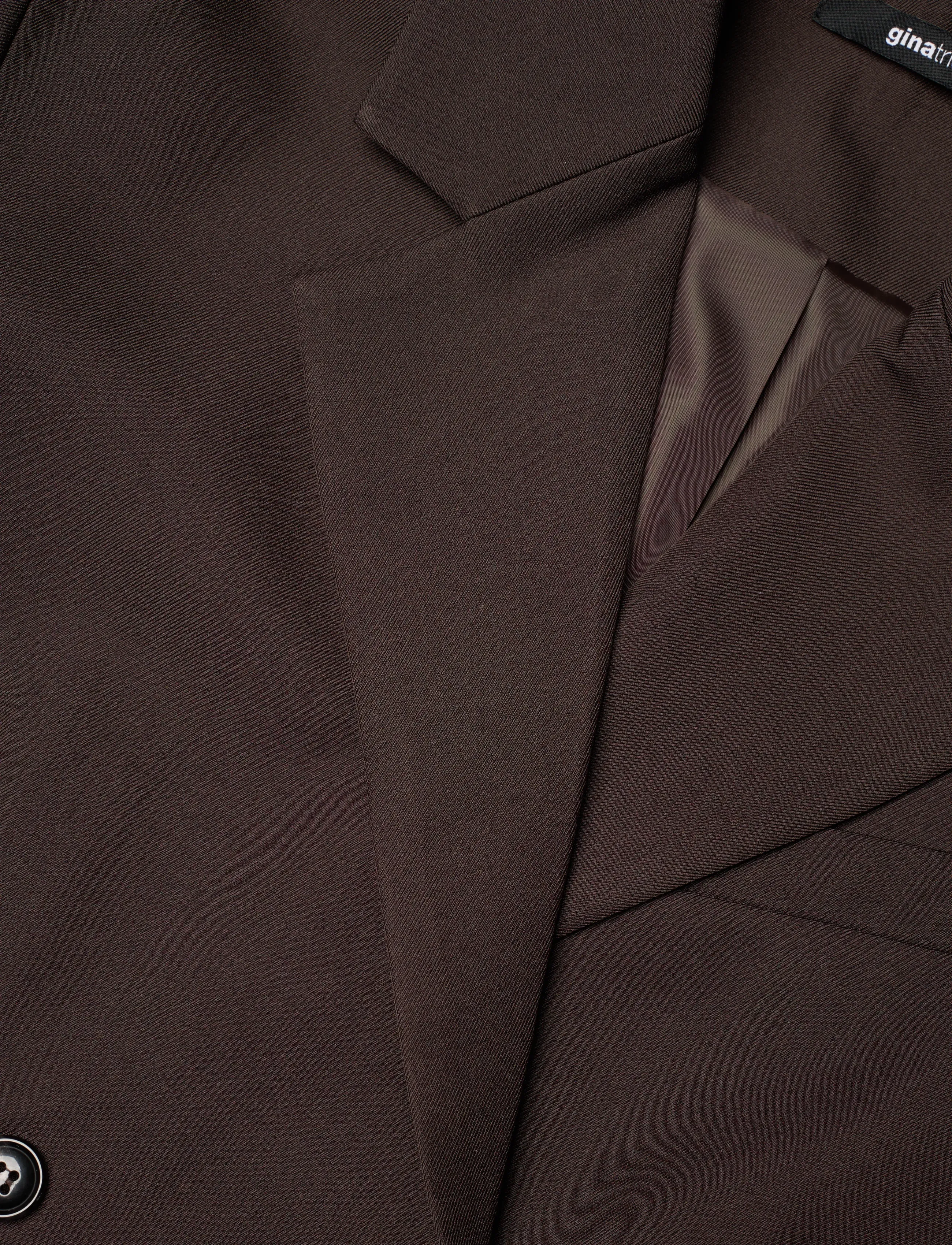 Gina Tricot - Shaped blazer - blazers à double boutonnage - dark brown (7180) - 2