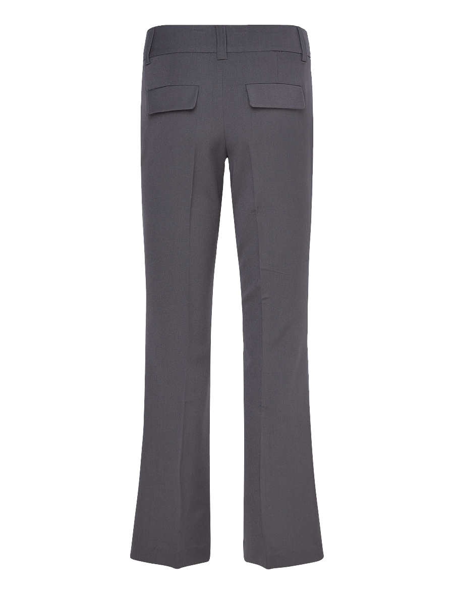 Gina Tricot - Low waist bootcut trousers - formell - stone (7419) - 1