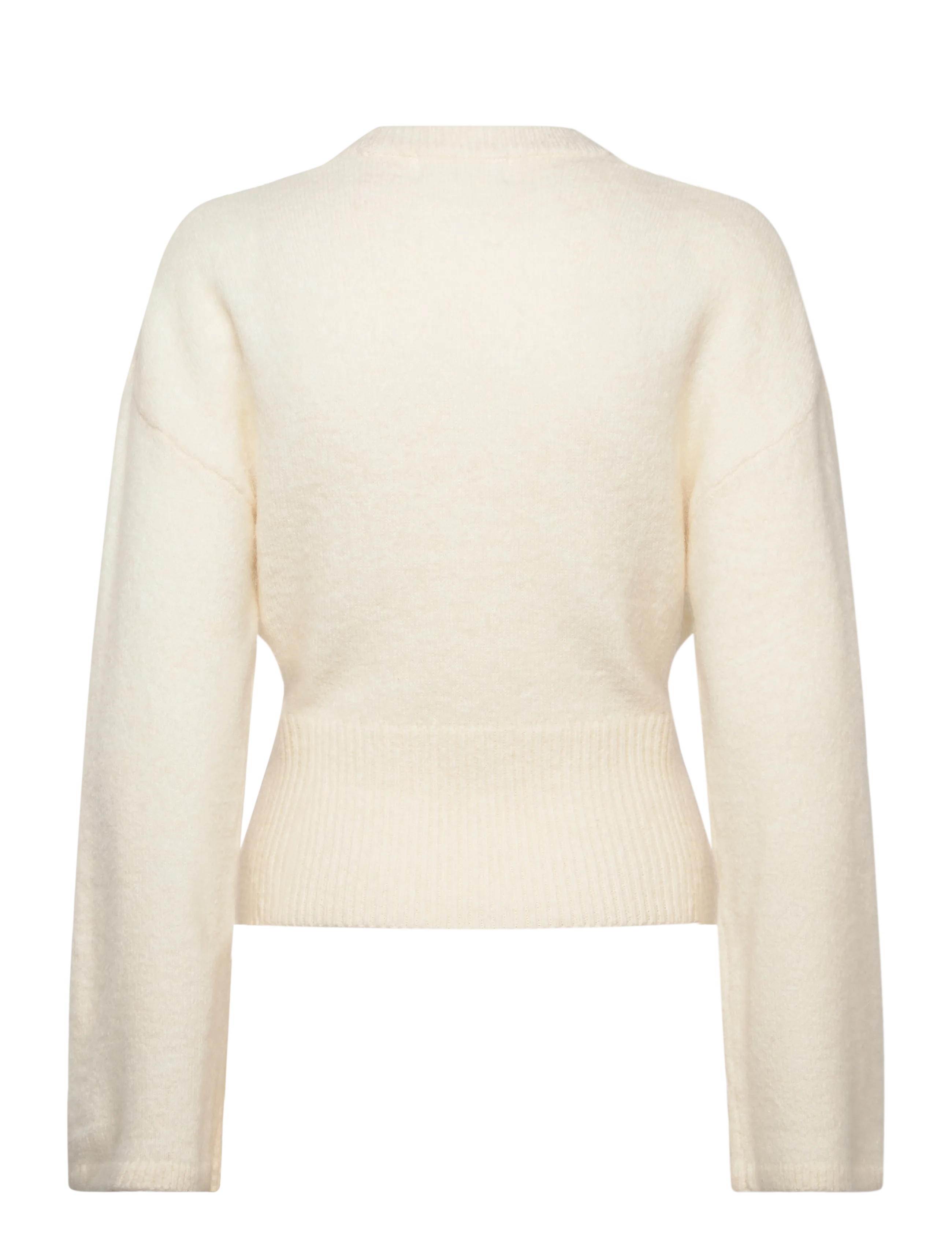 Gina Tricot - Wide sleeve knitted sweater - pullover - gardenia (1496) - 2