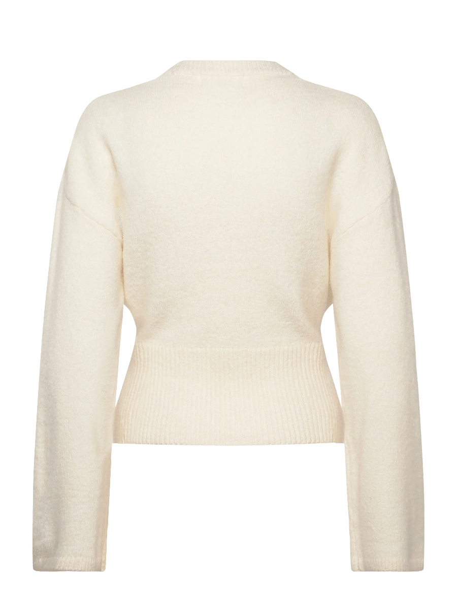 Gina Tricot - Wide sleeve knitted sweater - pullover - gardenia (1496) - 2
