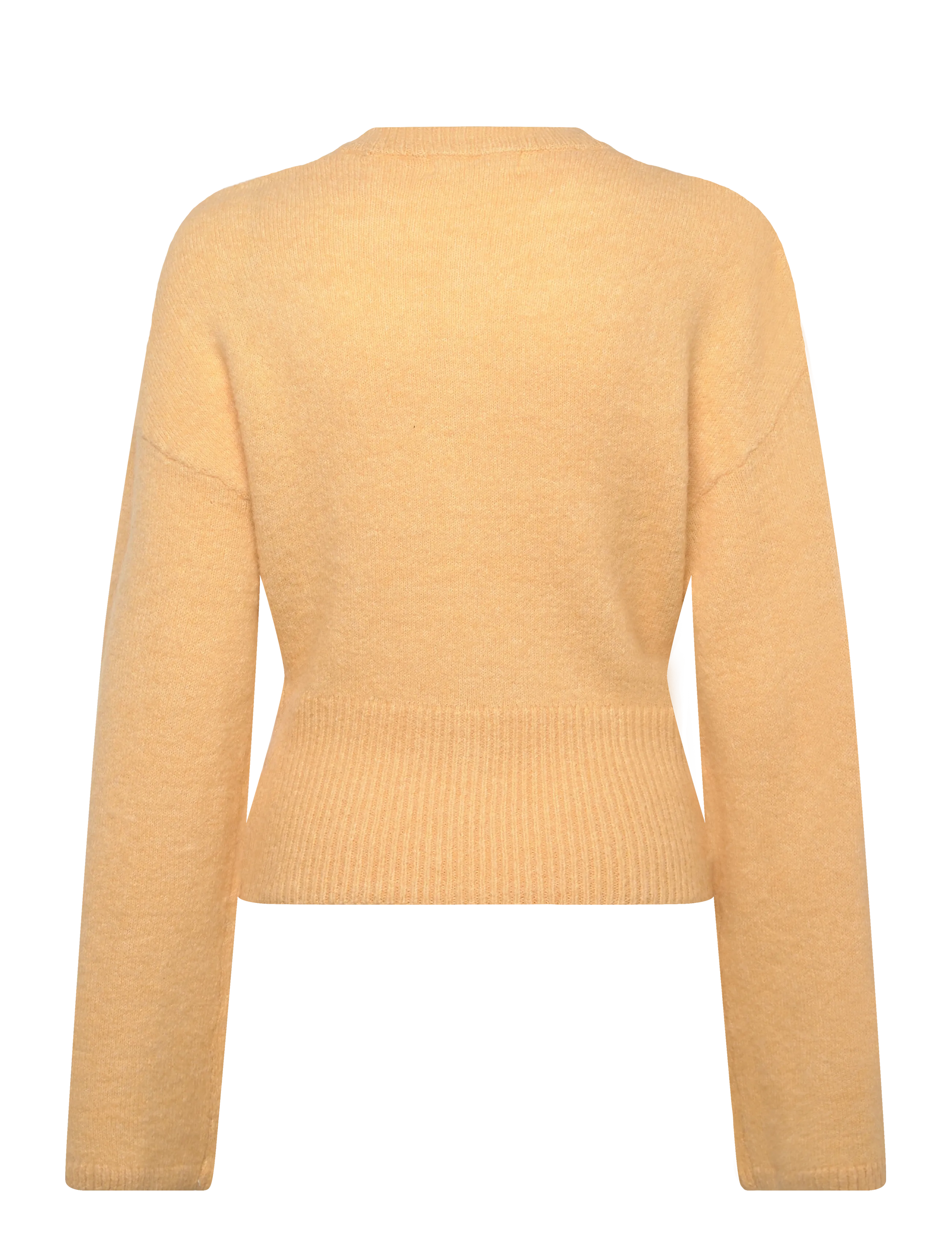 Gina Tricot - Wide sleeve knitted sweater - striktrøjer - sahara sun (2015) - 2