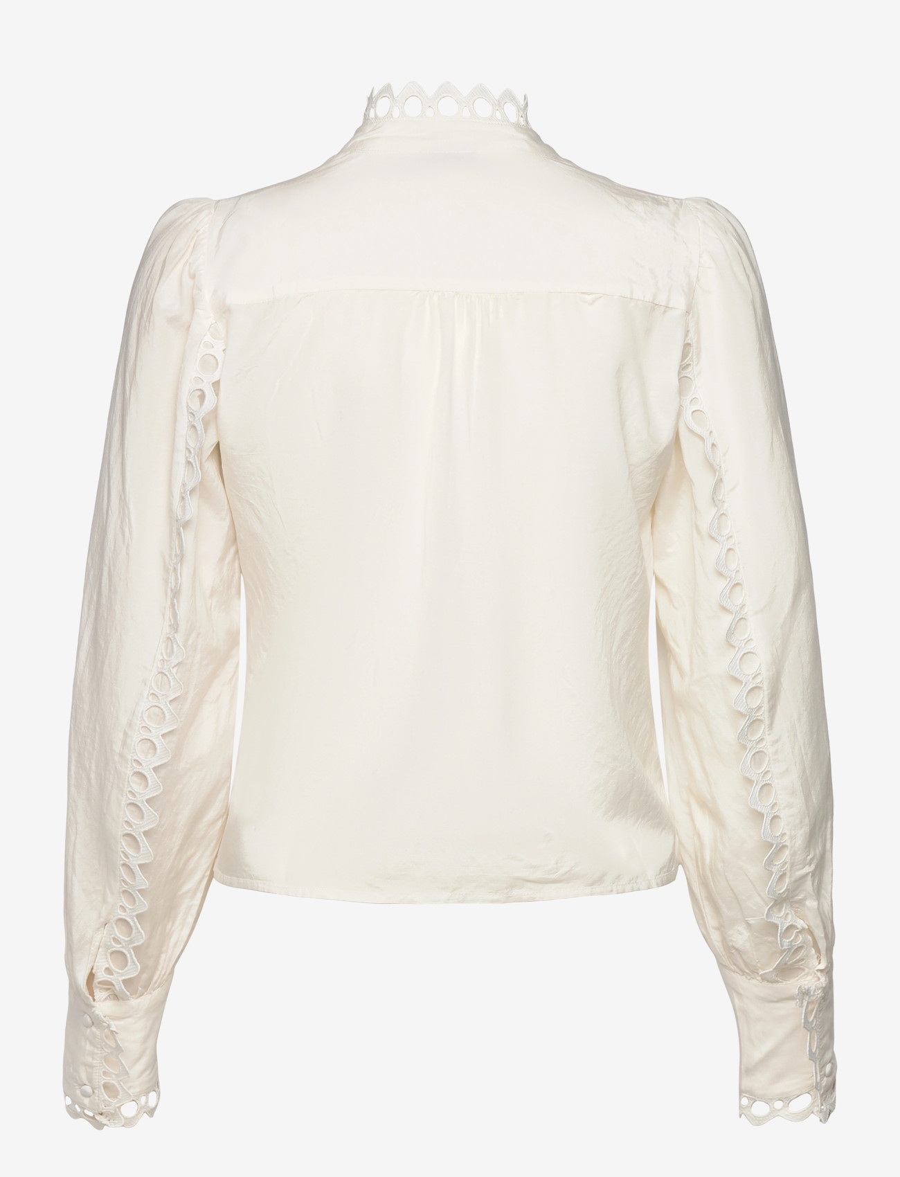 Gina Tricot - Embroidery anglaise shirt - cream (1047) - 1