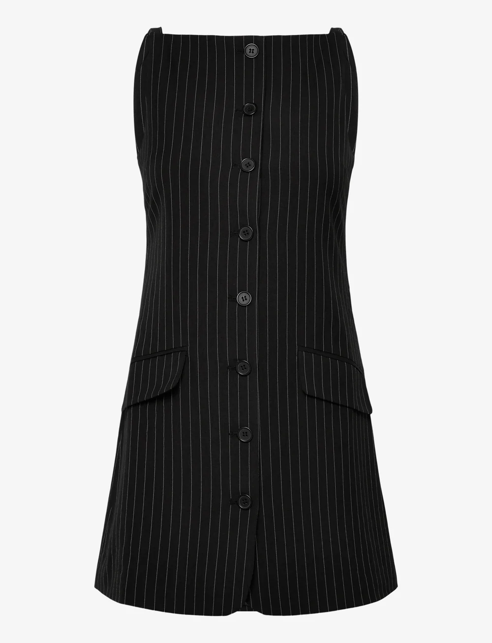 Gina Tricot - Tailored dress - korte kjoler - black stripe (9782) - 0