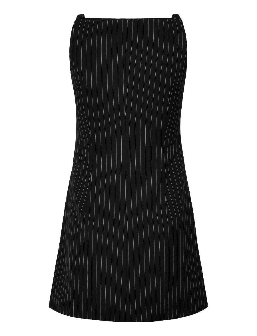 Gina Tricot - Tailored dress - korte kjoler - black stripe (9782) - 1