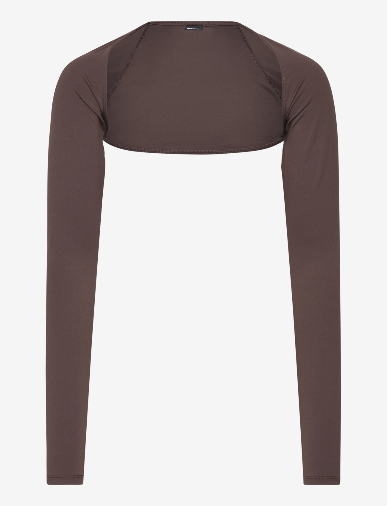 Gina Tricot - Soft yoga bolero - nabapluusid - seal brown (7083) - 0