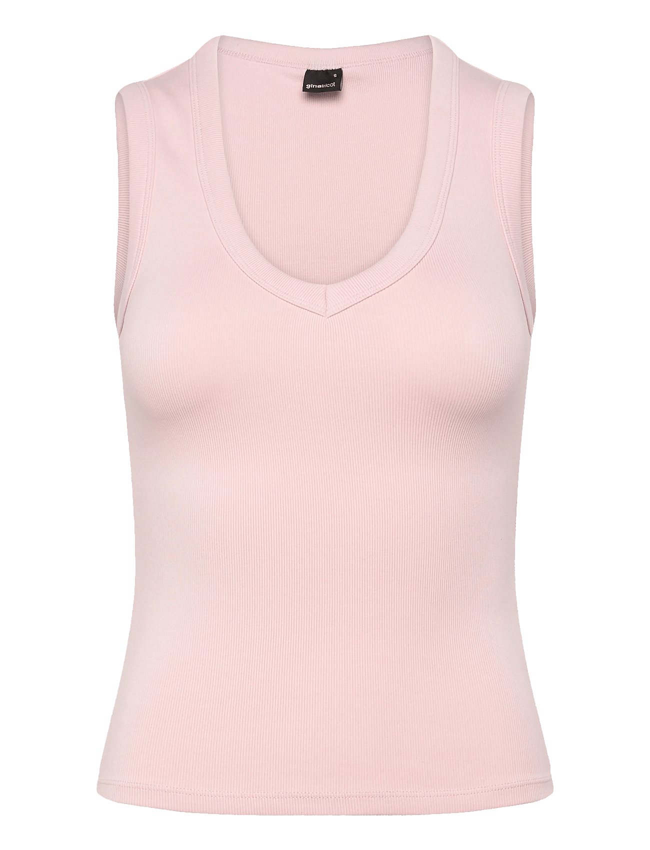 Gina Tricot - Tight V-Neck Rib