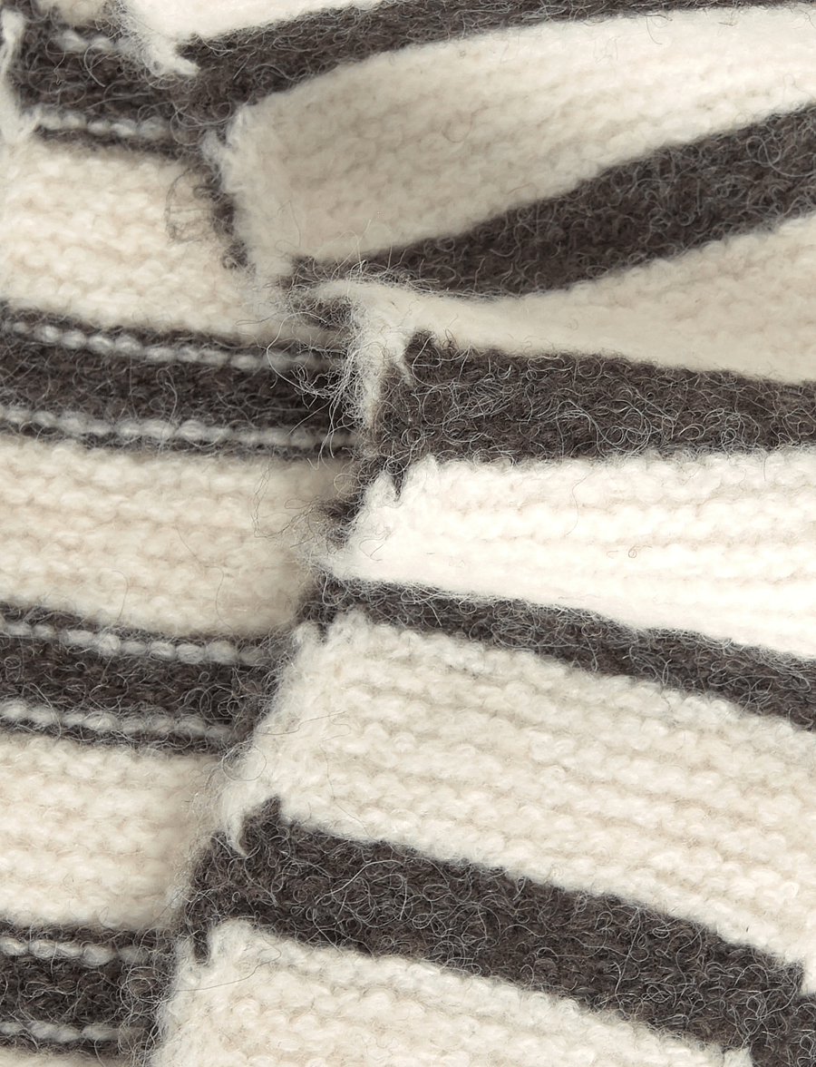 Gina Tricot - Mini scarf - halstørklæder - brown/stripe (7123) - 2