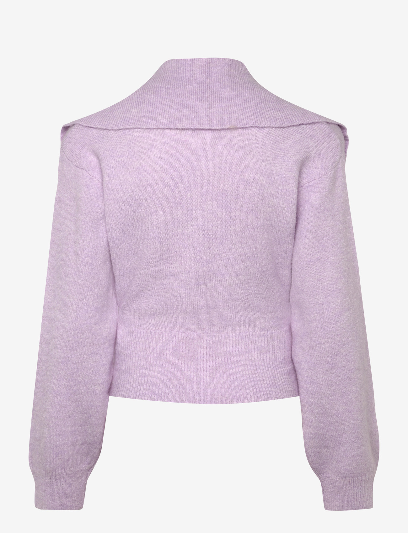 Gina Tricot - Ribbed waist knitted cardigan - cardigans - orchid petal (4330) - 1